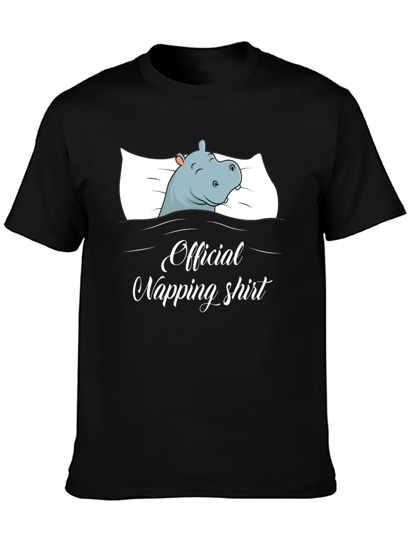 Official Napping Shirt - Hippo Sleeping Design