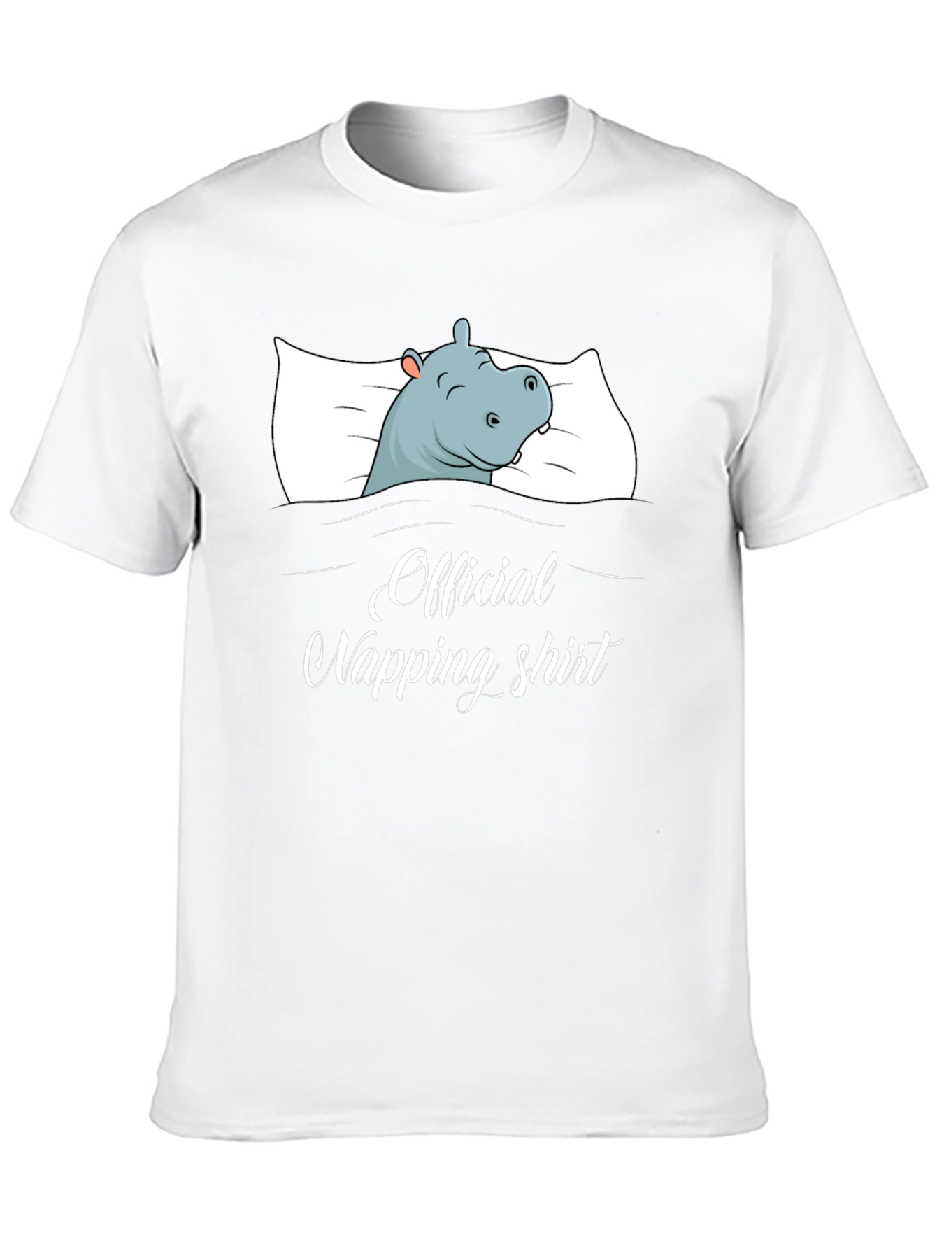 Official Napping Shirt - Hippo Sleeping Design