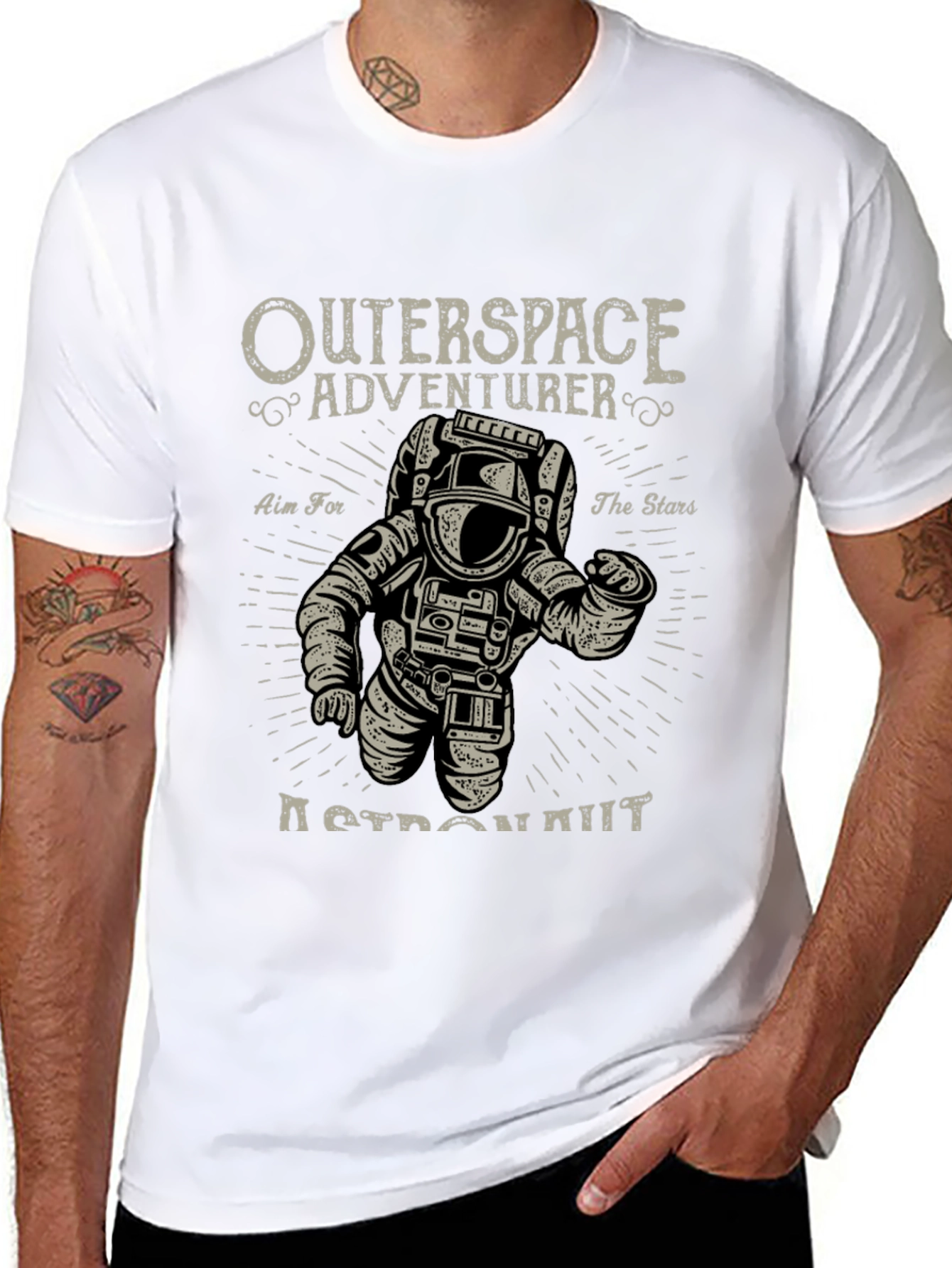 Outerspace Adventurer Graphic Tee