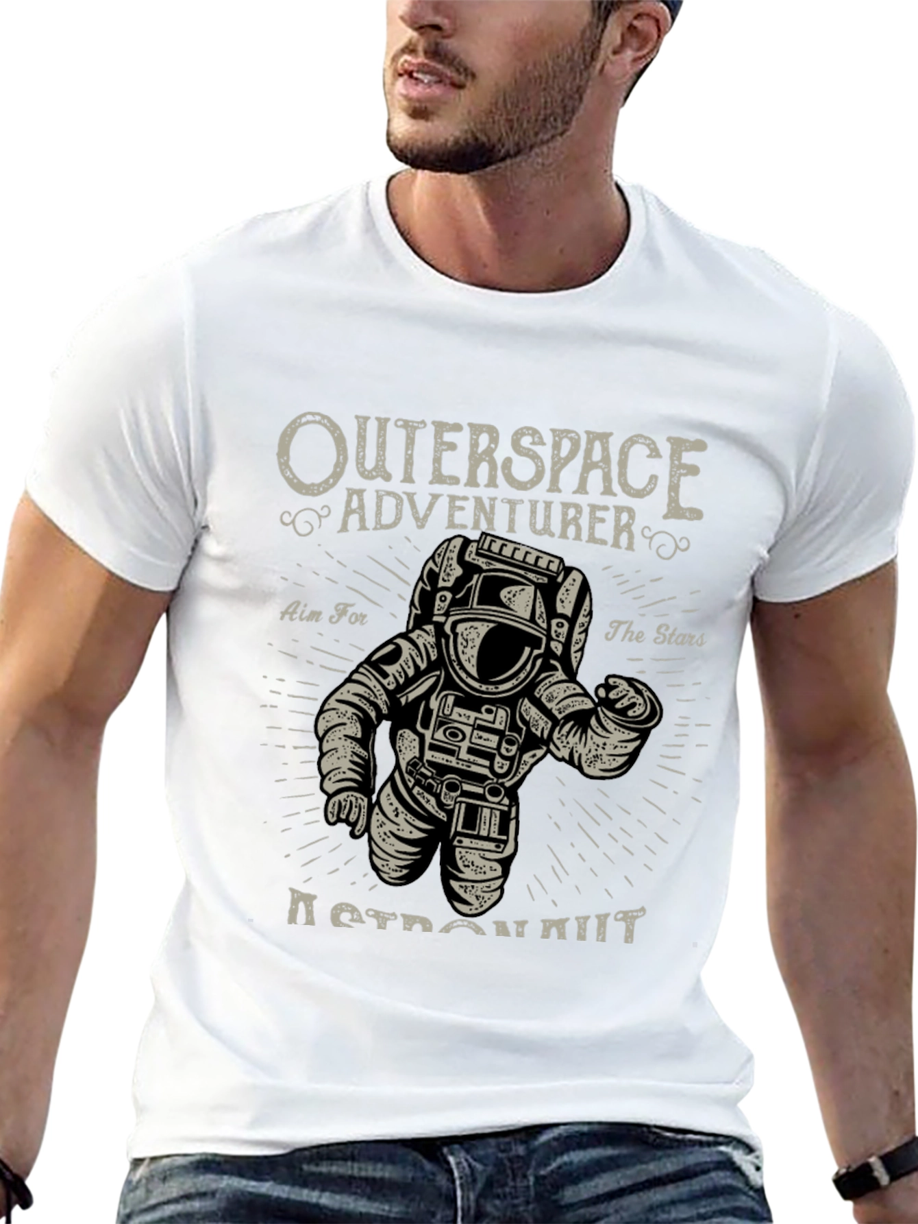 Outerspace Adventurer Graphic Tee