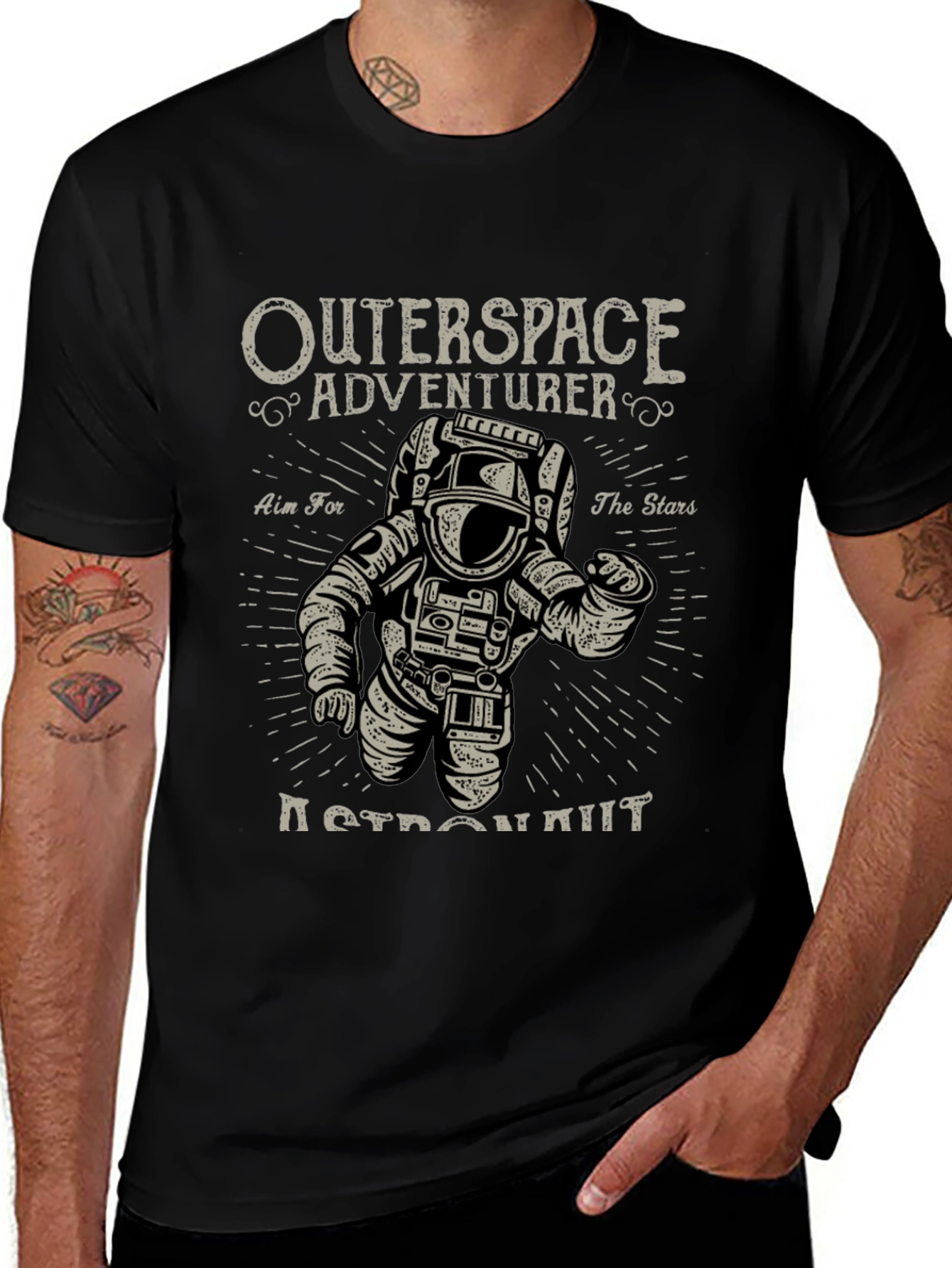 Outerspace Adventurer Graphic Tee