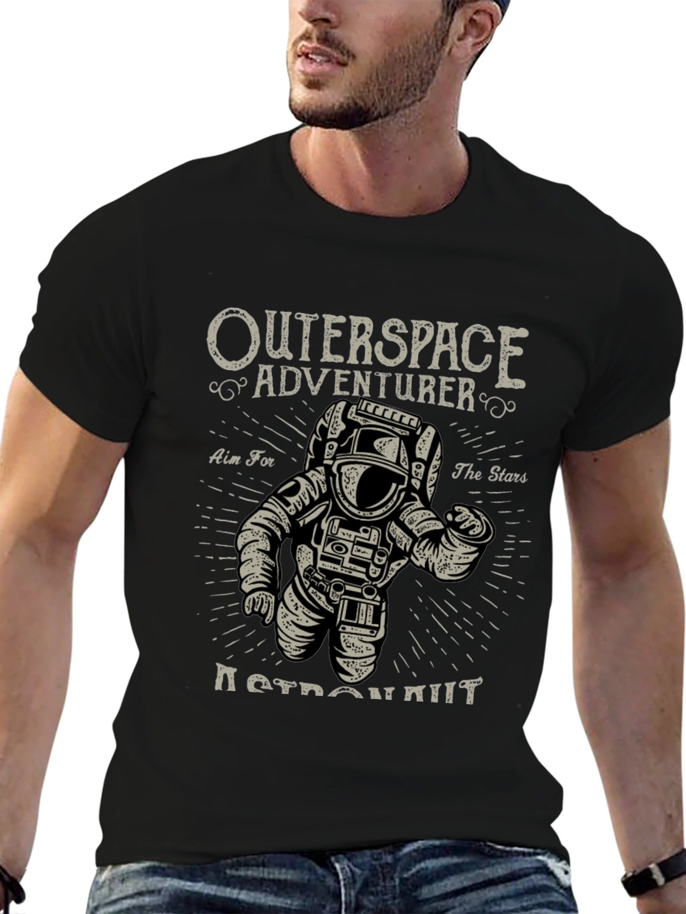 Outerspace Adventurer Graphic Tee