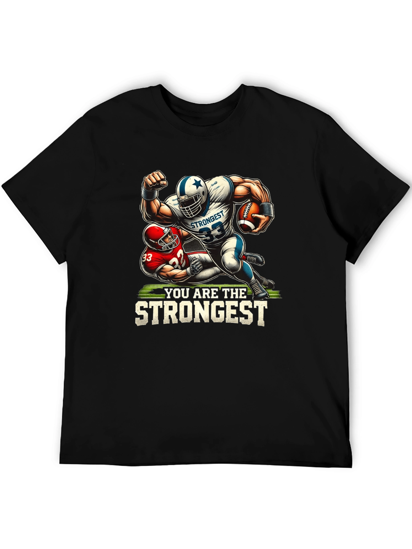 Strongest Football Graphic Tee