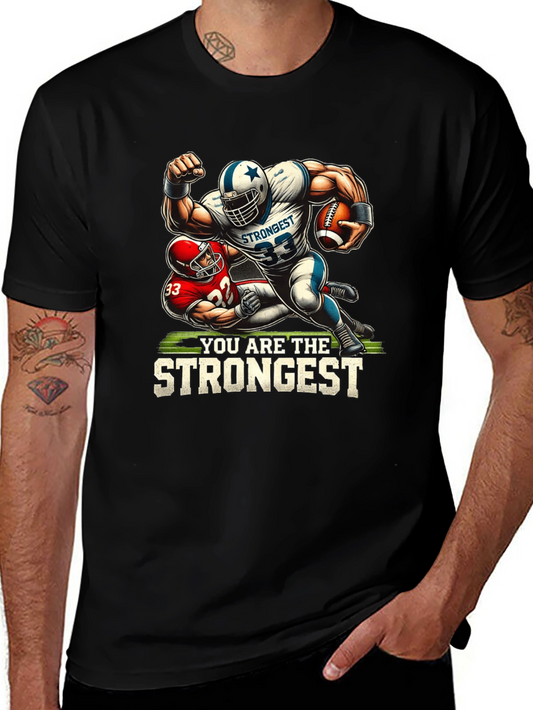 Strongest Football Graphic Tee