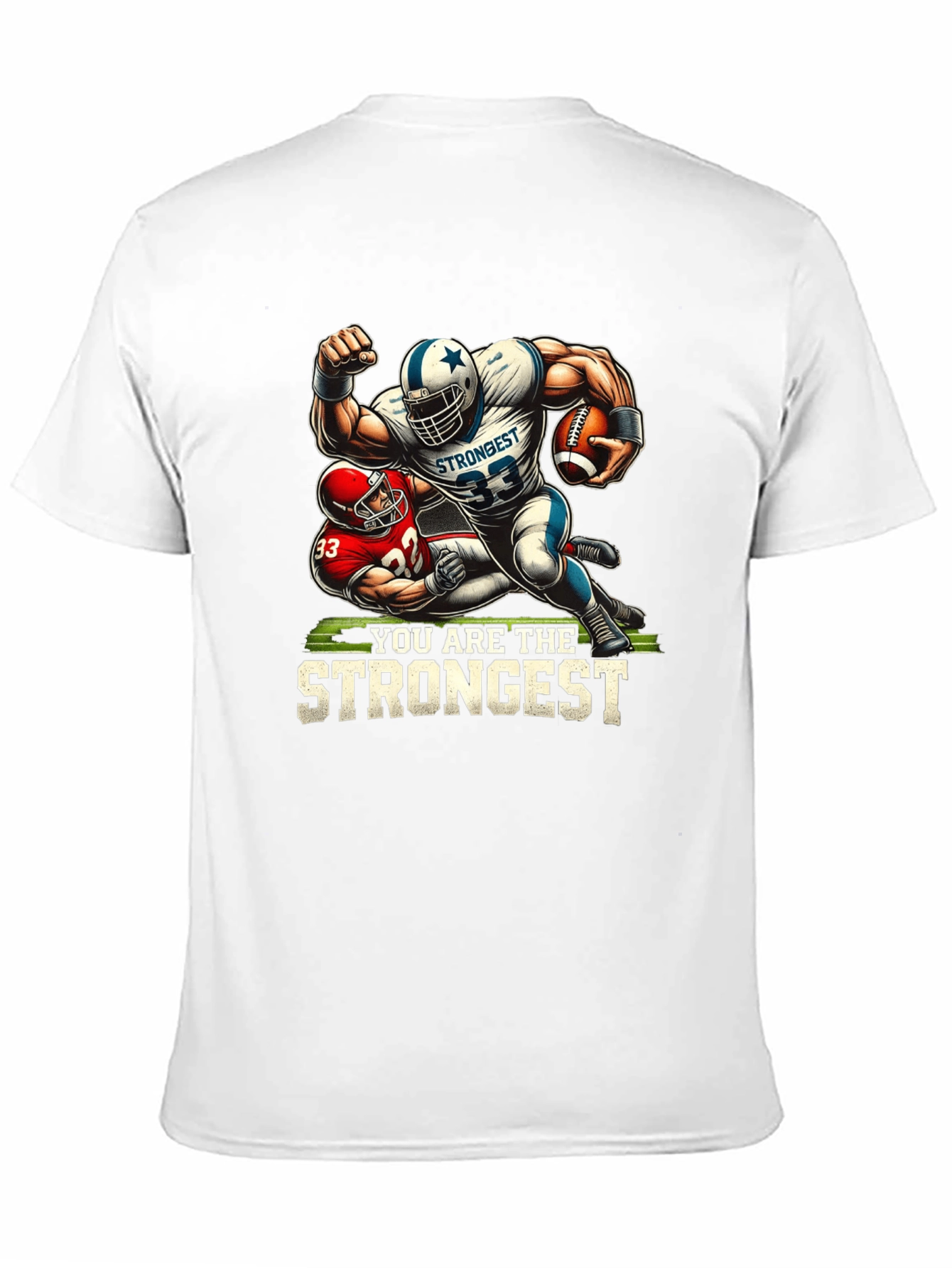 Strongest Football Graphic Tee