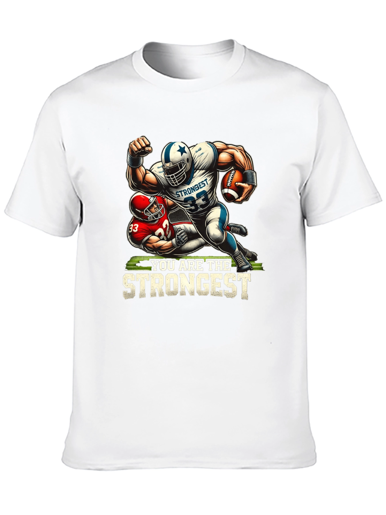 Strongest Football Graphic Tee