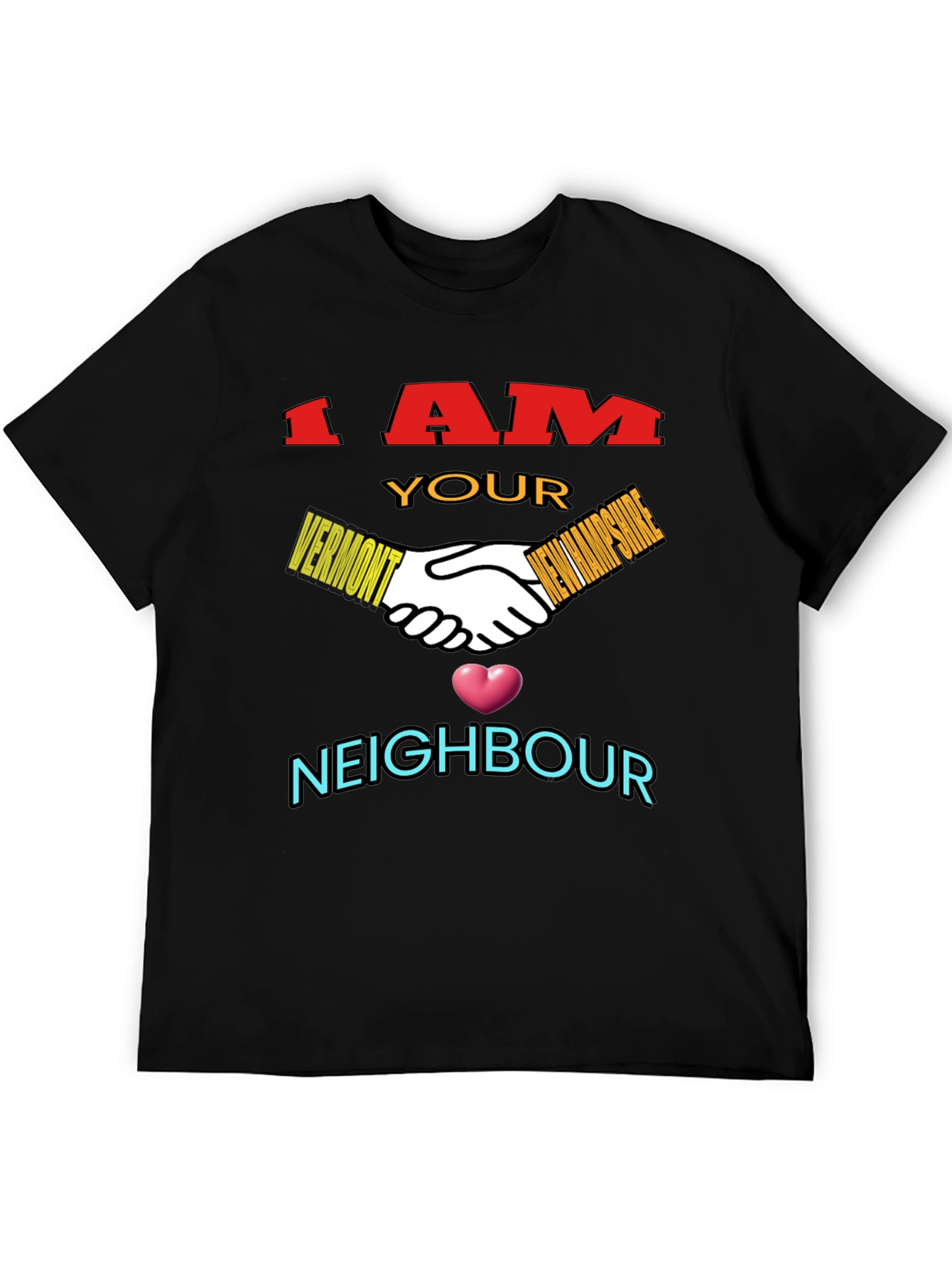 Vermont/New Hampshire Neighbour T-Shirt