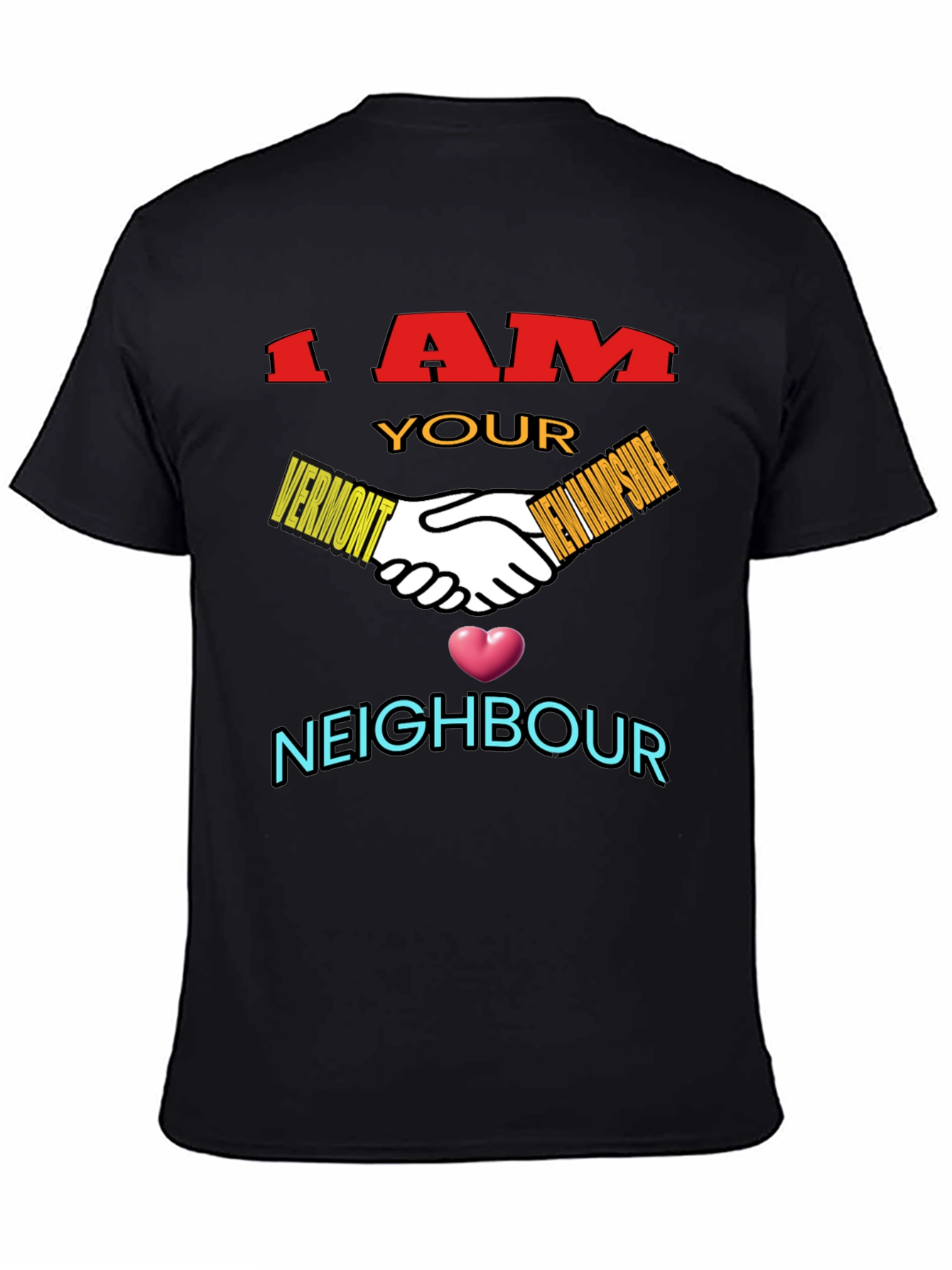 Vermont/New Hampshire Neighbour T-Shirt