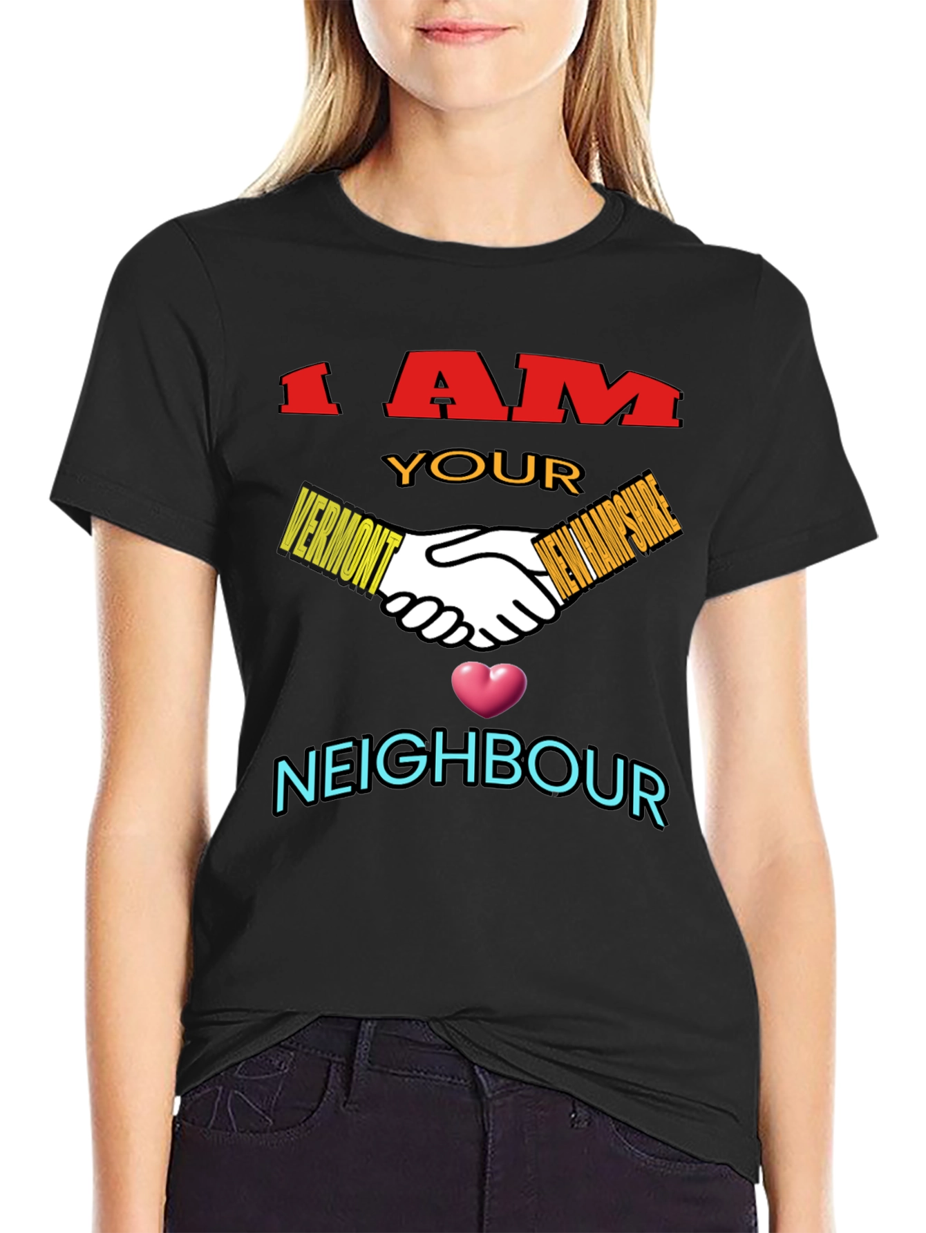 Vermont/New Hampshire Neighbour T-Shirt