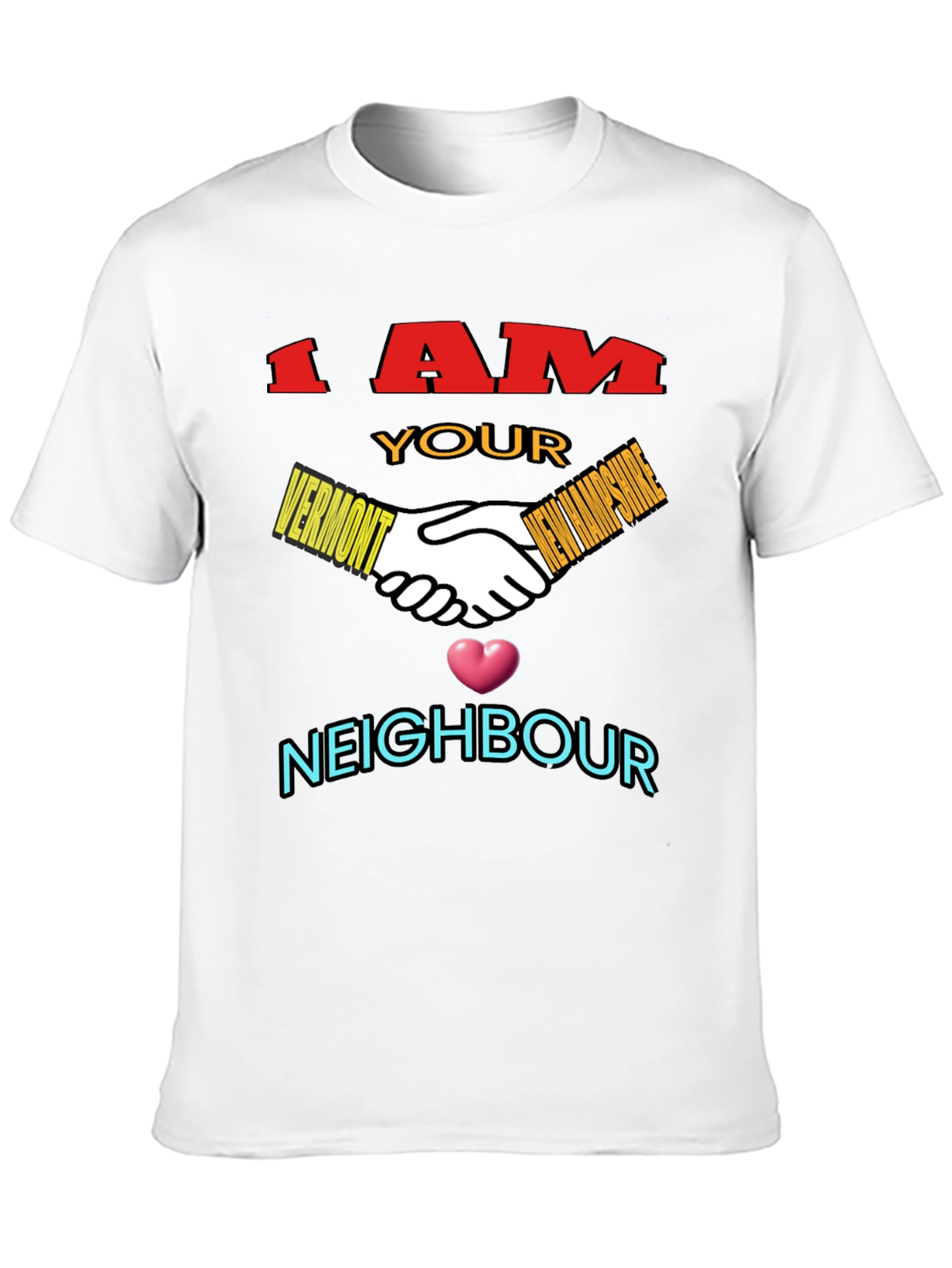 Vermont/New Hampshire Neighbour T-Shirt