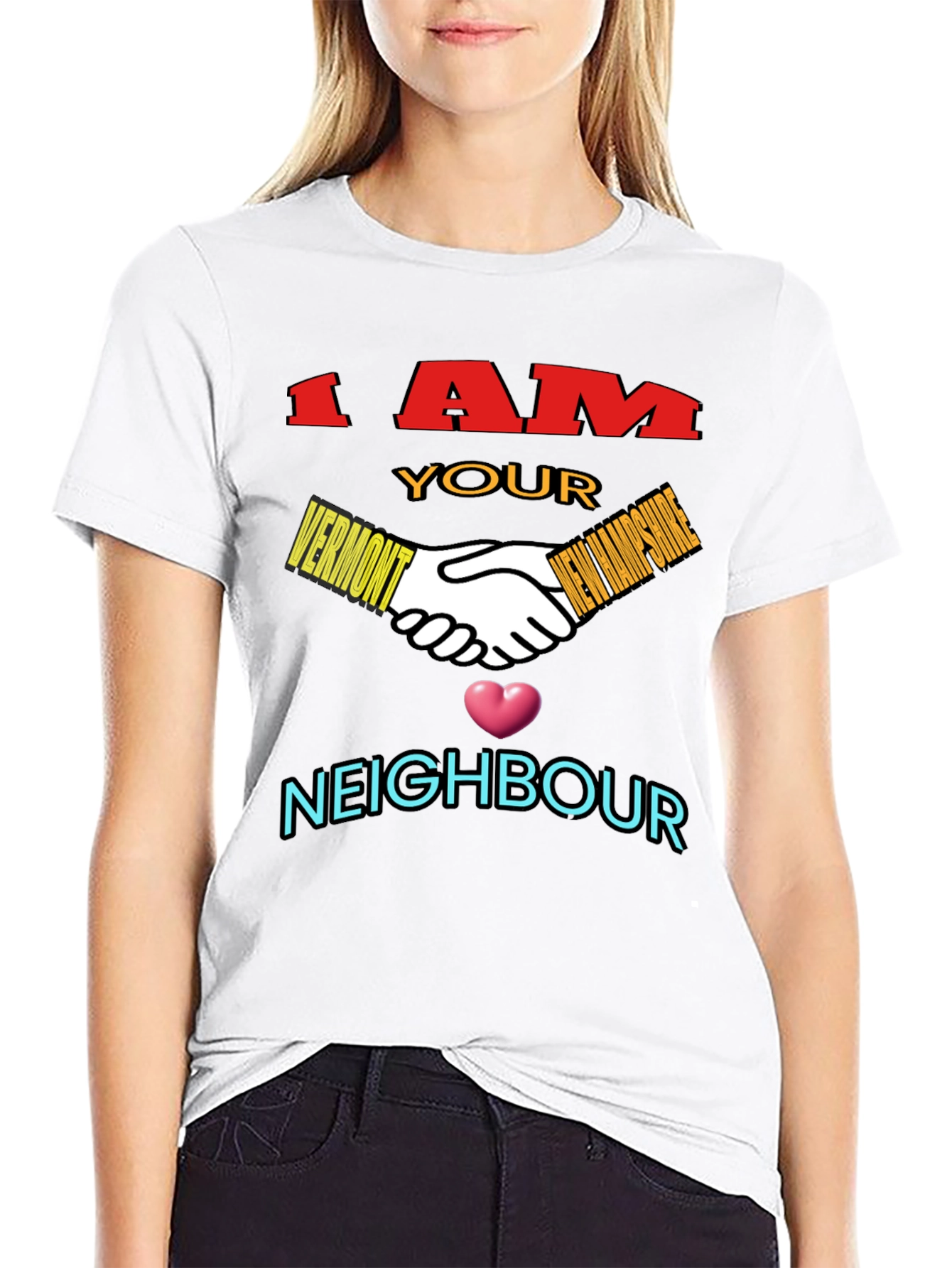 Vermont/New Hampshire Neighbour T-Shirt