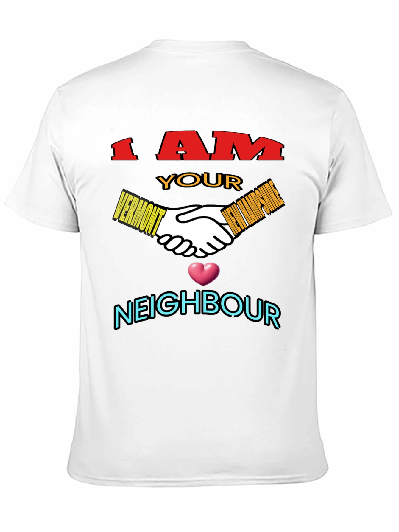 Vermont/New Hampshire Neighbour T-Shirt
