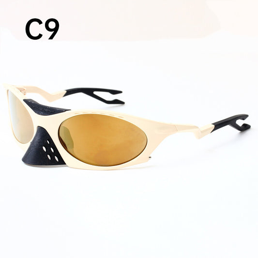 2025 Men's Outdoor Sunglasses: Y2K Cycling/Driving, Polarized, Windproof, INS Trendy