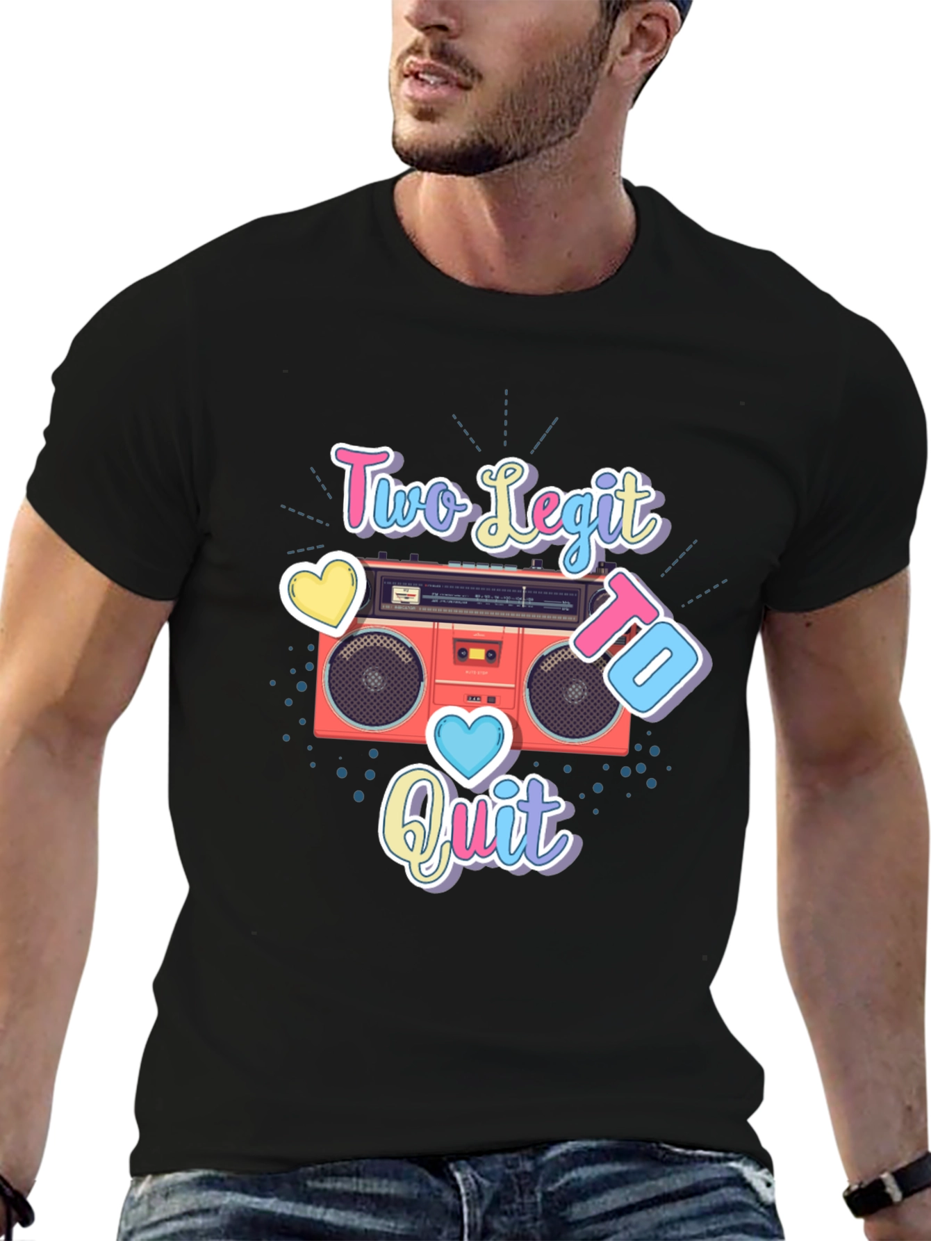 Two Legit To Quit Graphic Tee
