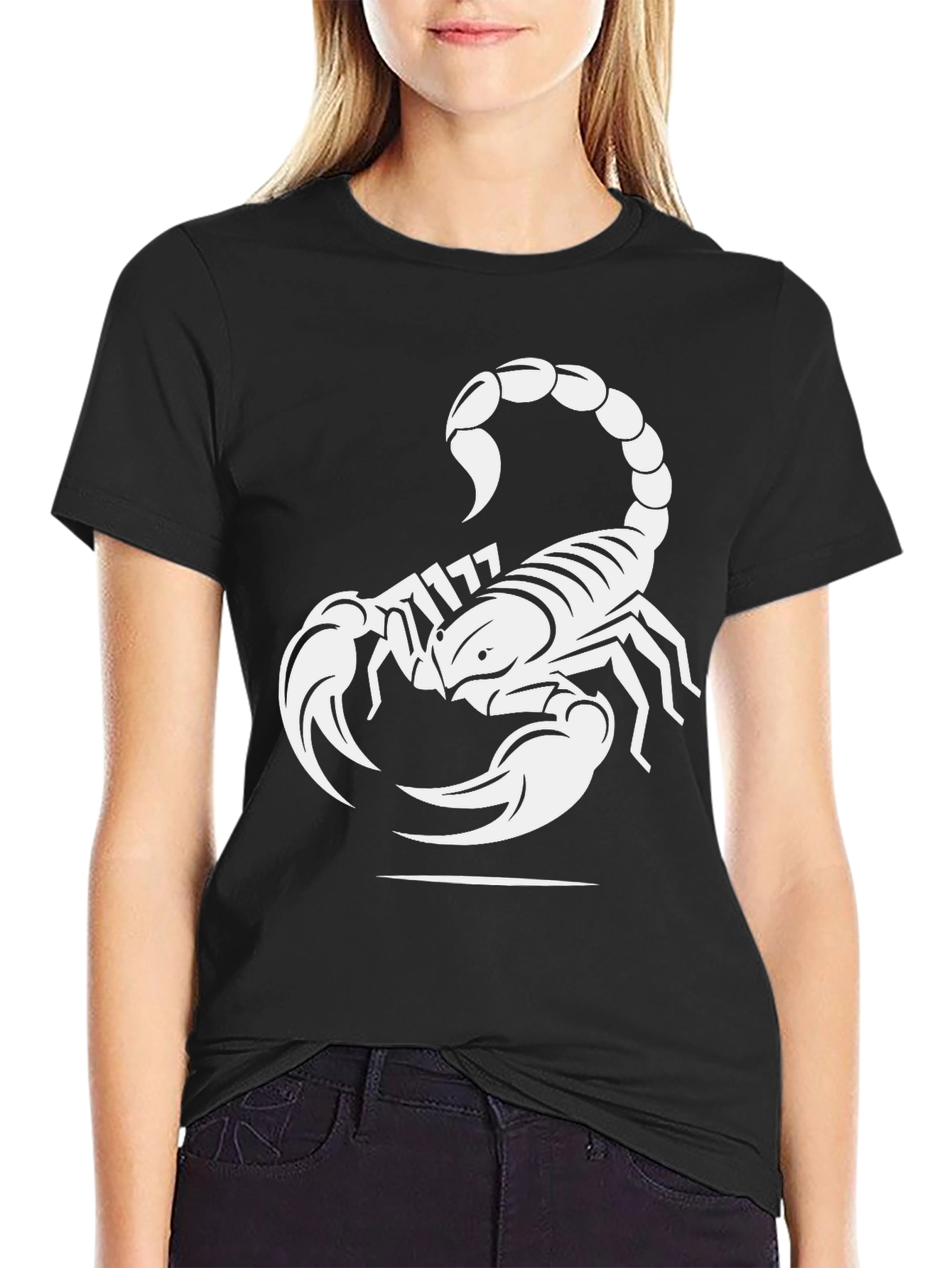 Scorpion Graphic T-Shirt - Black
