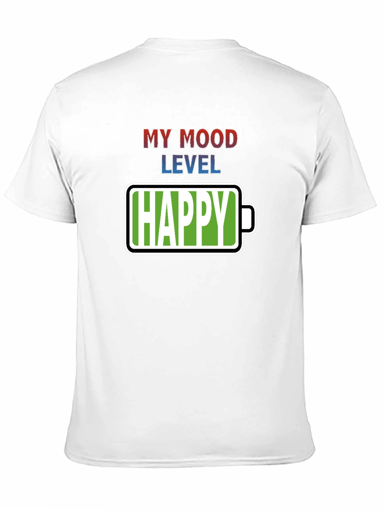 My Mood Level Happy Graphic Tee