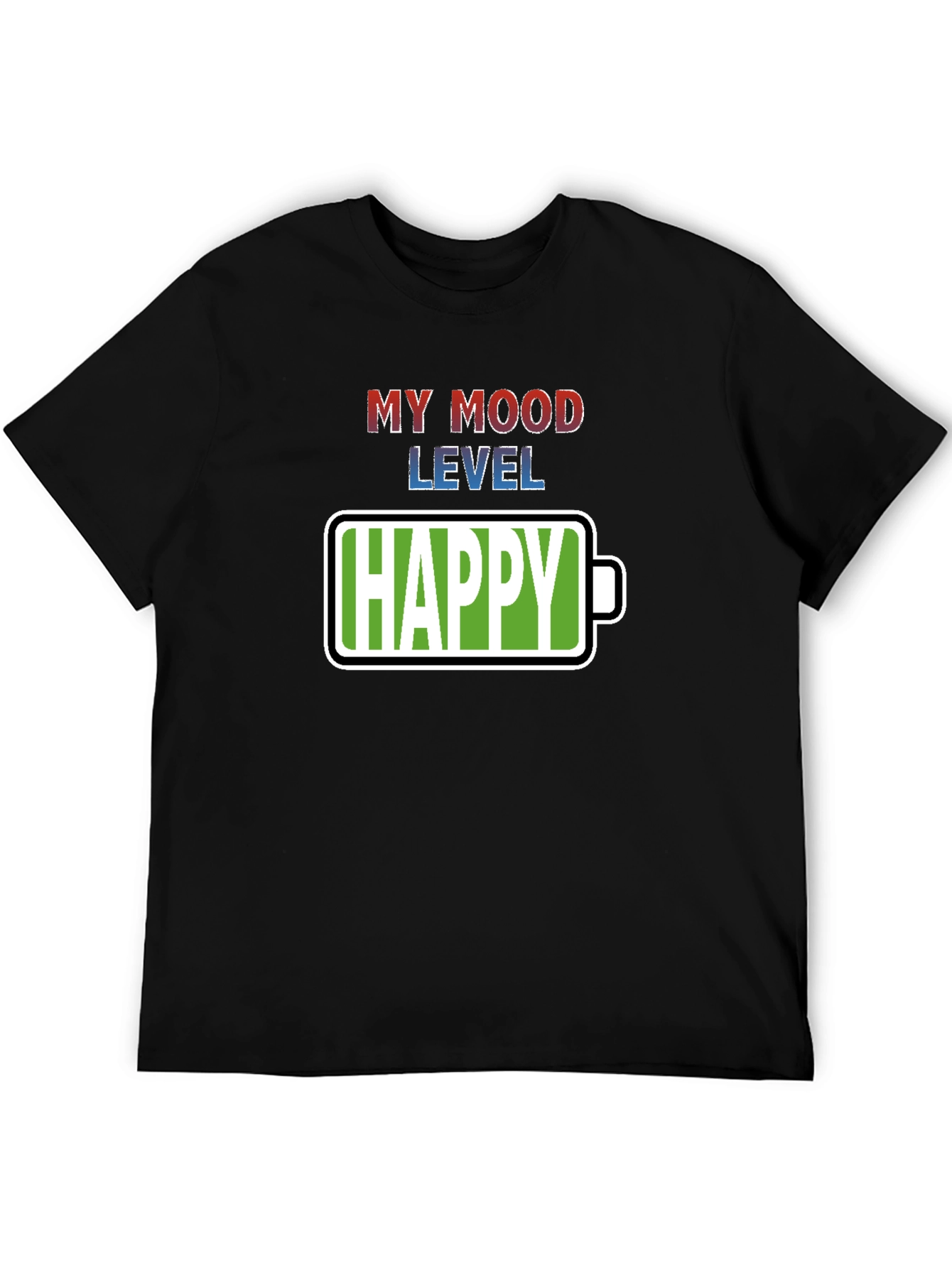 My Mood Level Happy Graphic Tee