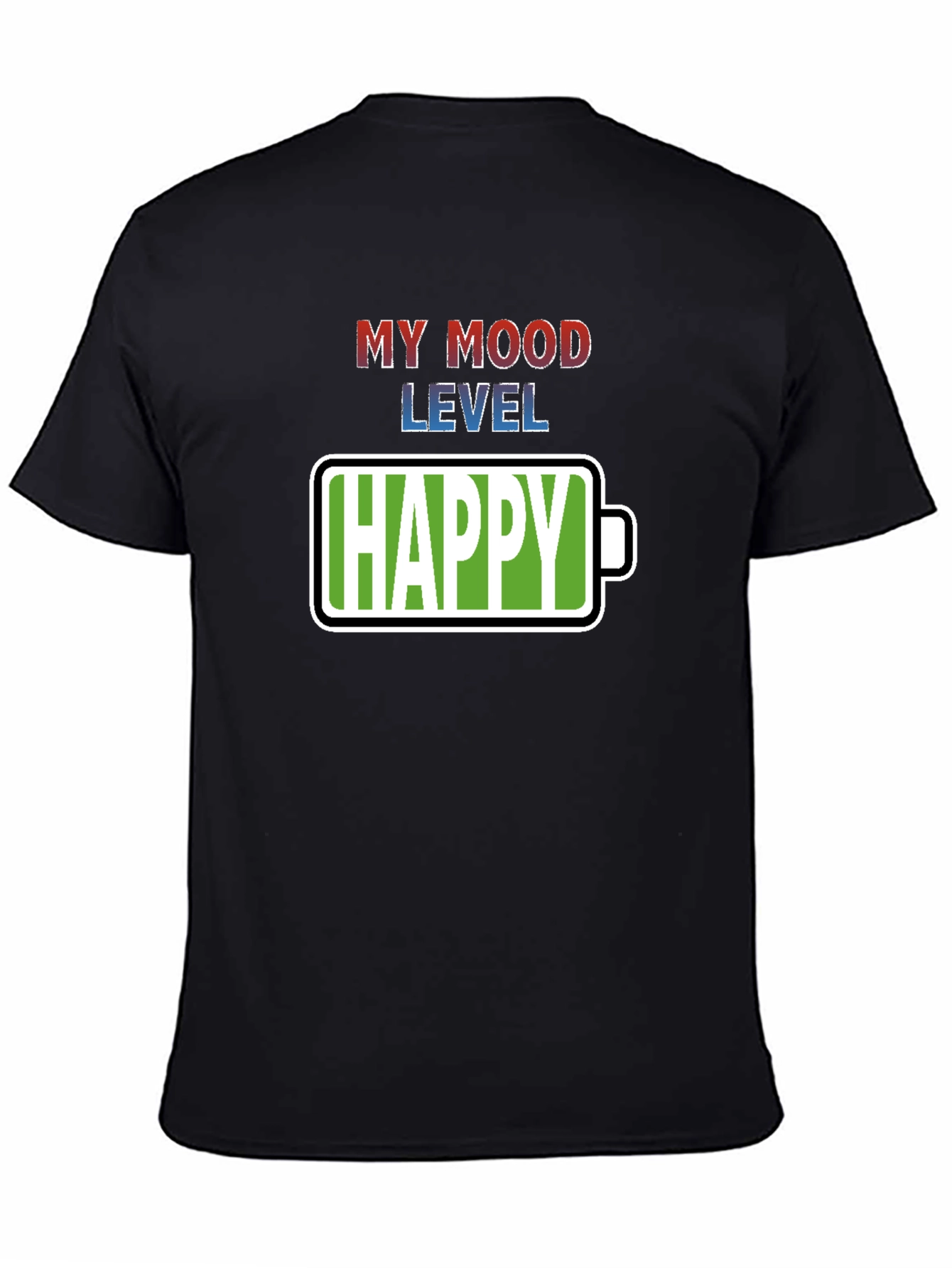 My Mood Level Happy Graphic Tee