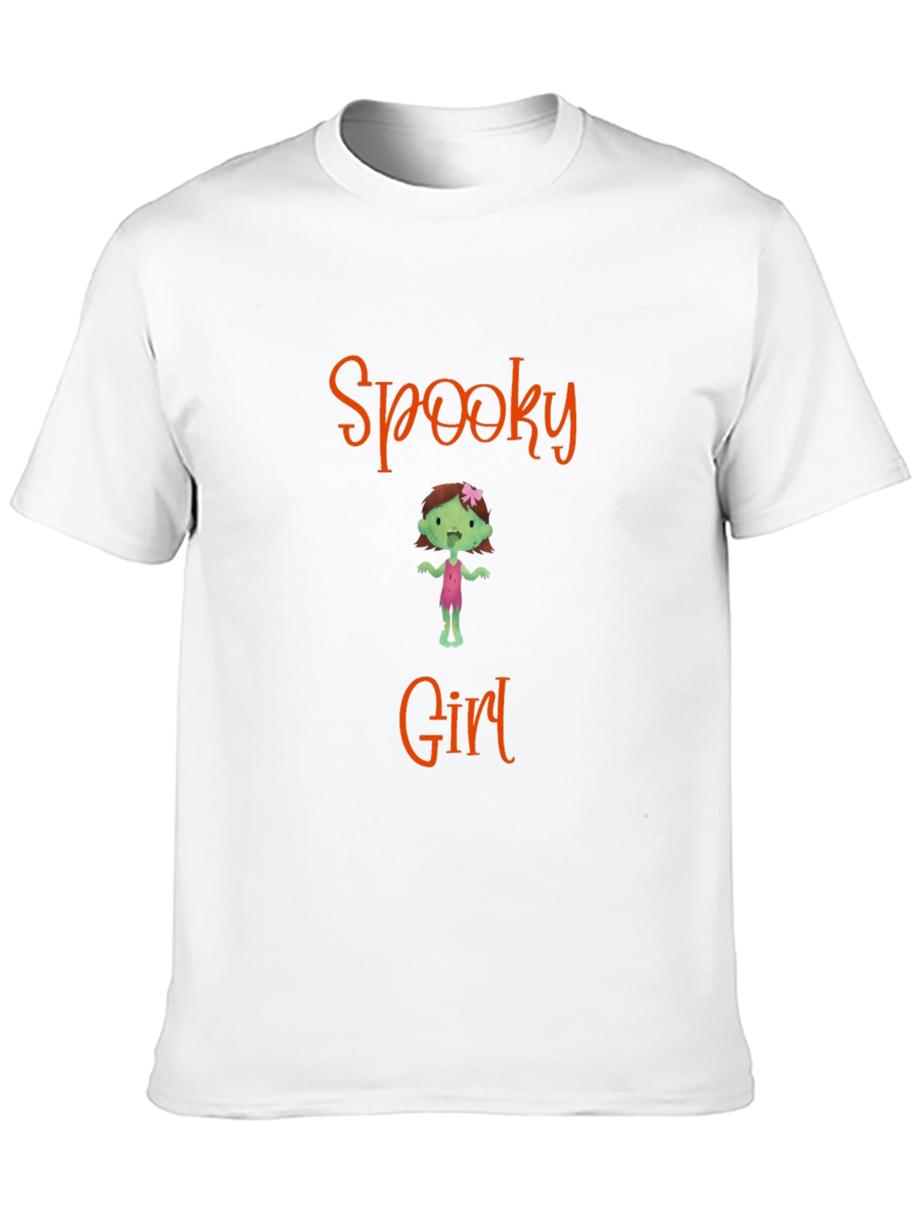 Spooky Girl T-Shirt - Halloween Fun