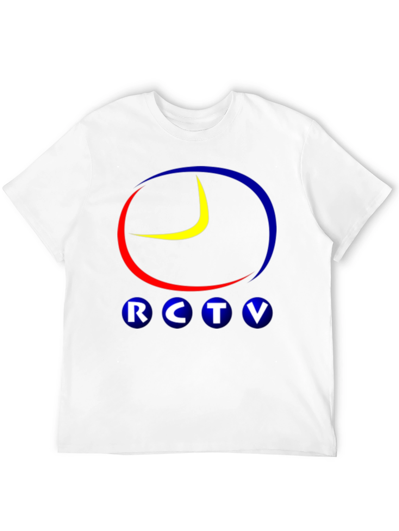 RCTV Logo Graphic Black T-Shirt