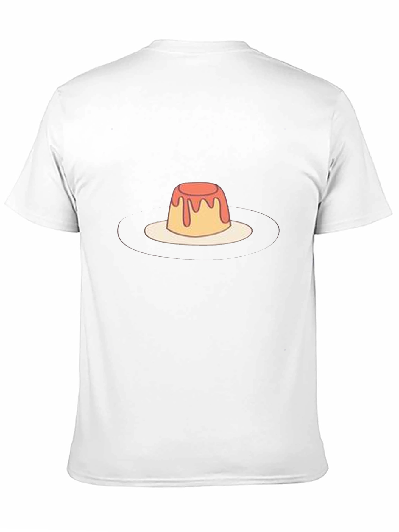 Pudding Graphic Tee - Unique Dessert T-Shirt