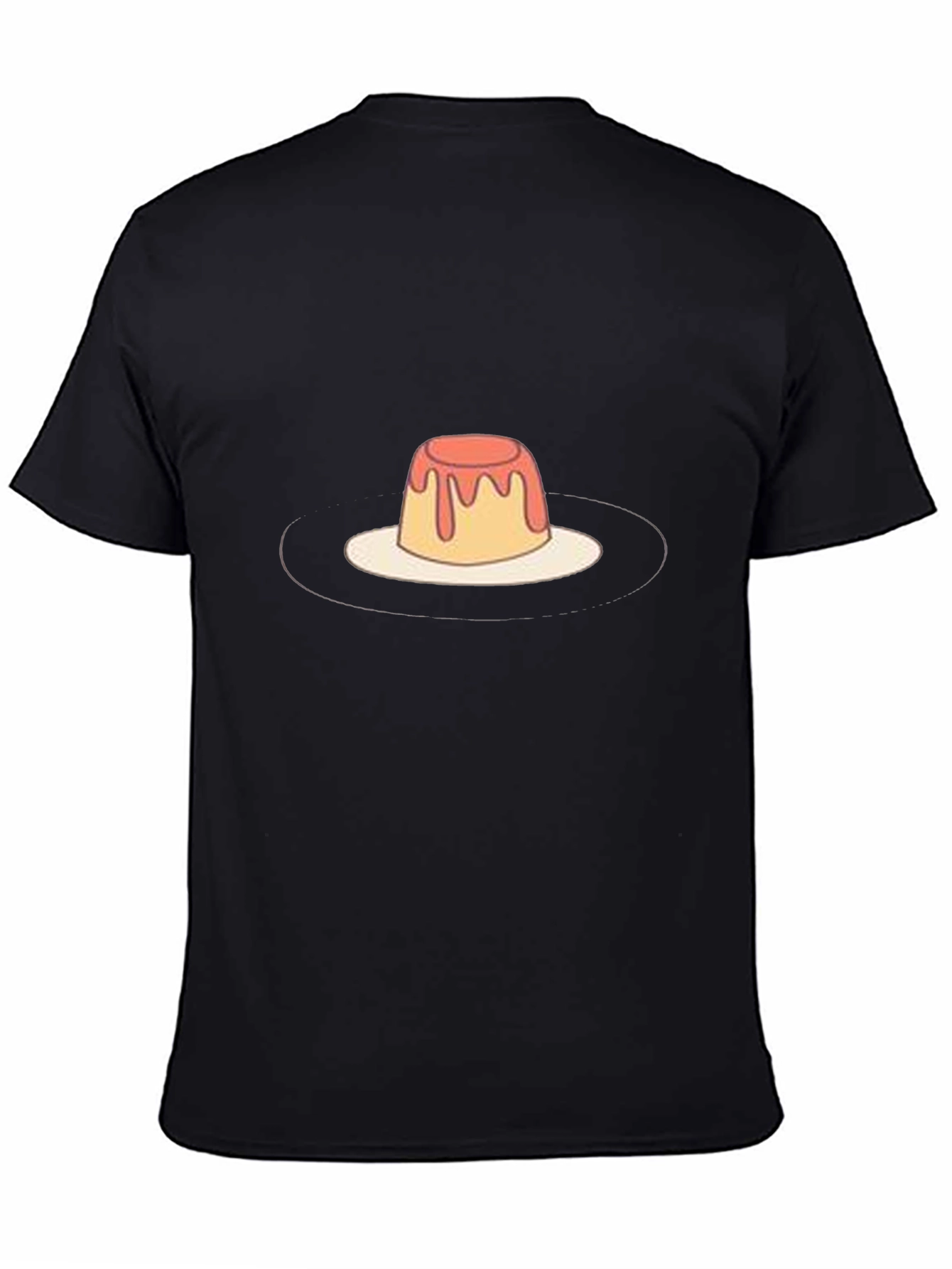 Pudding Graphic Tee - Unique Dessert T-Shirt