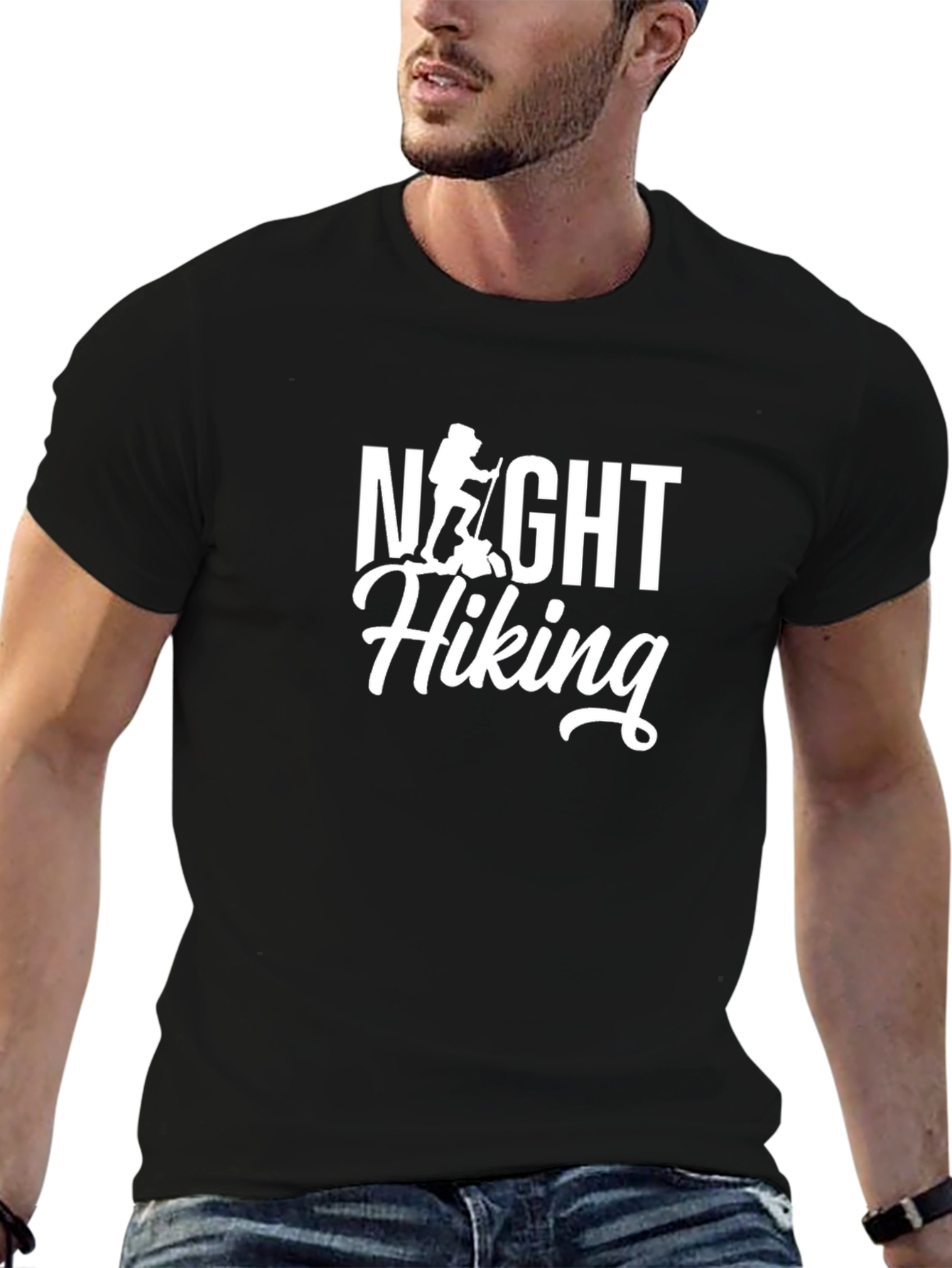 Night Hiking Graphic Tee - Adventurers Essential