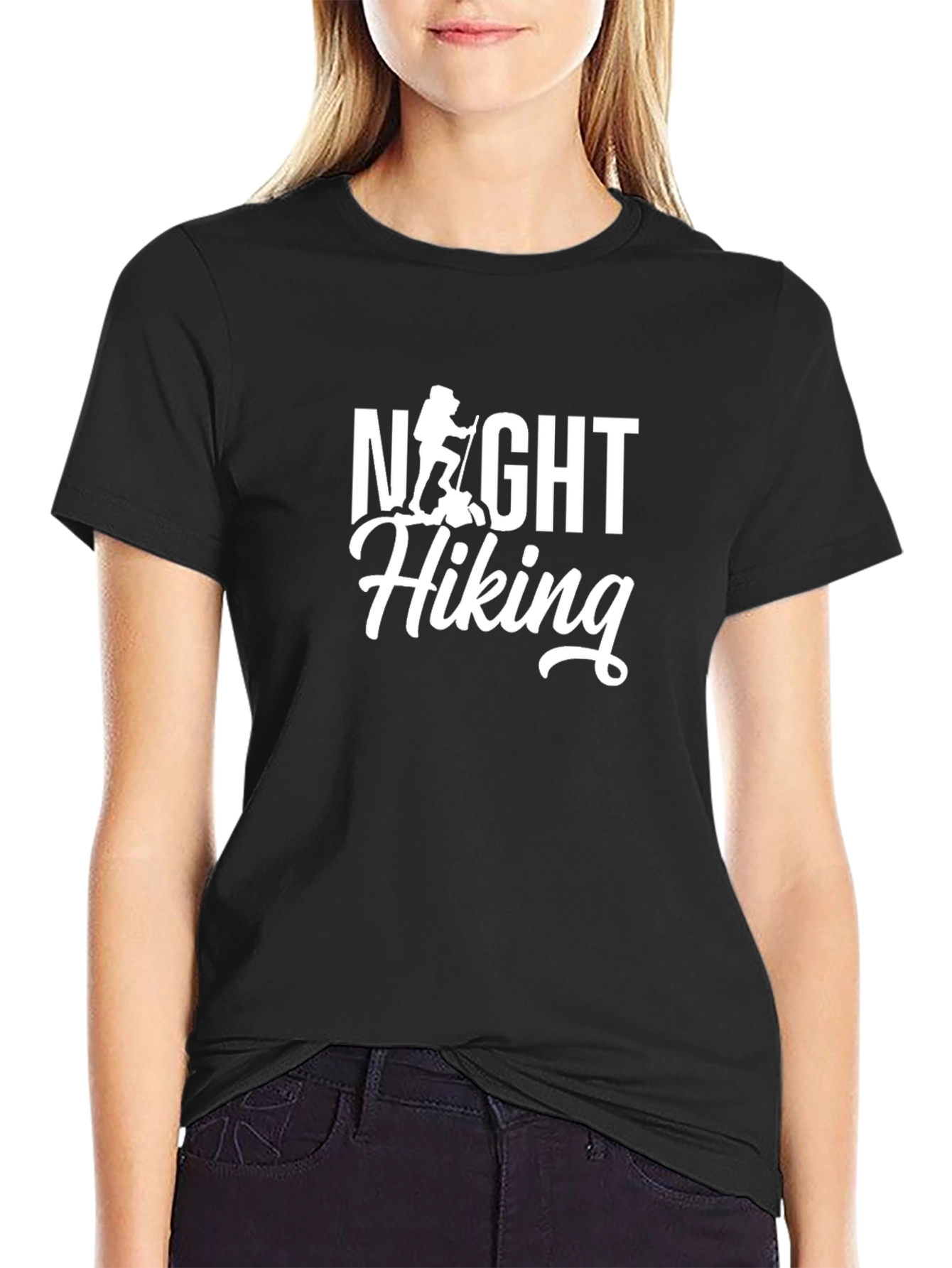 Night Hiking Graphic Tee - Adventurers Essential