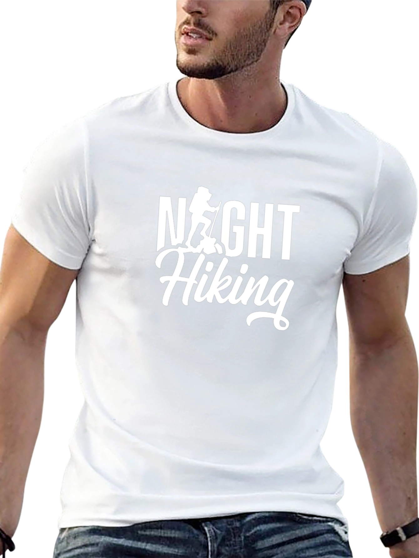 Night Hiking Graphic Tee - Adventurers Essential
