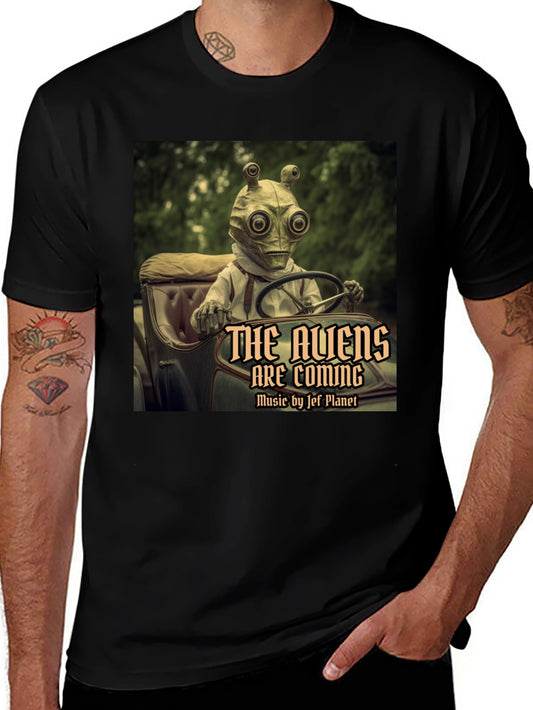 The Aliens are Coming Graphic T-Shirt