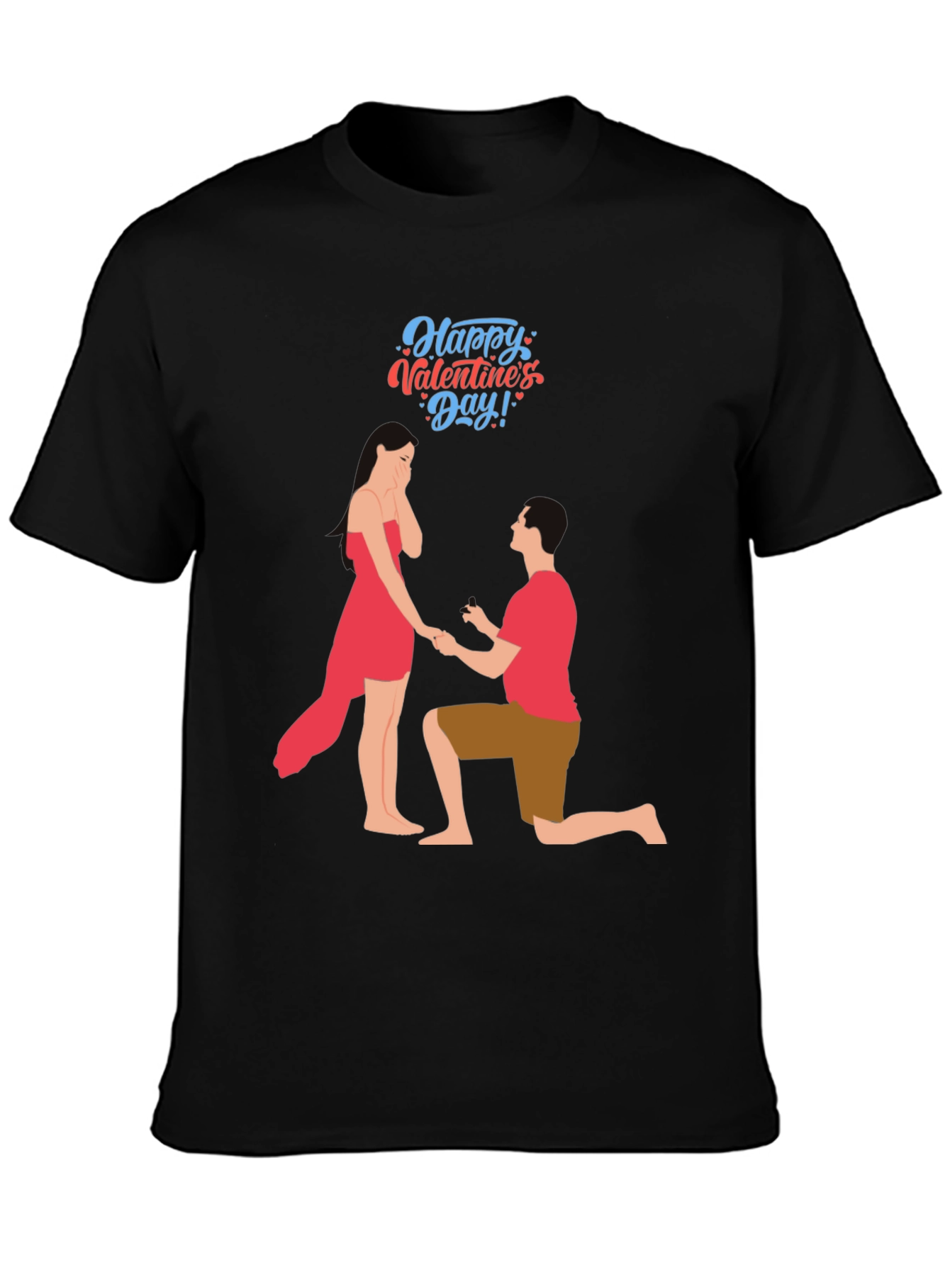 Valentines Proposal Graphic Tee