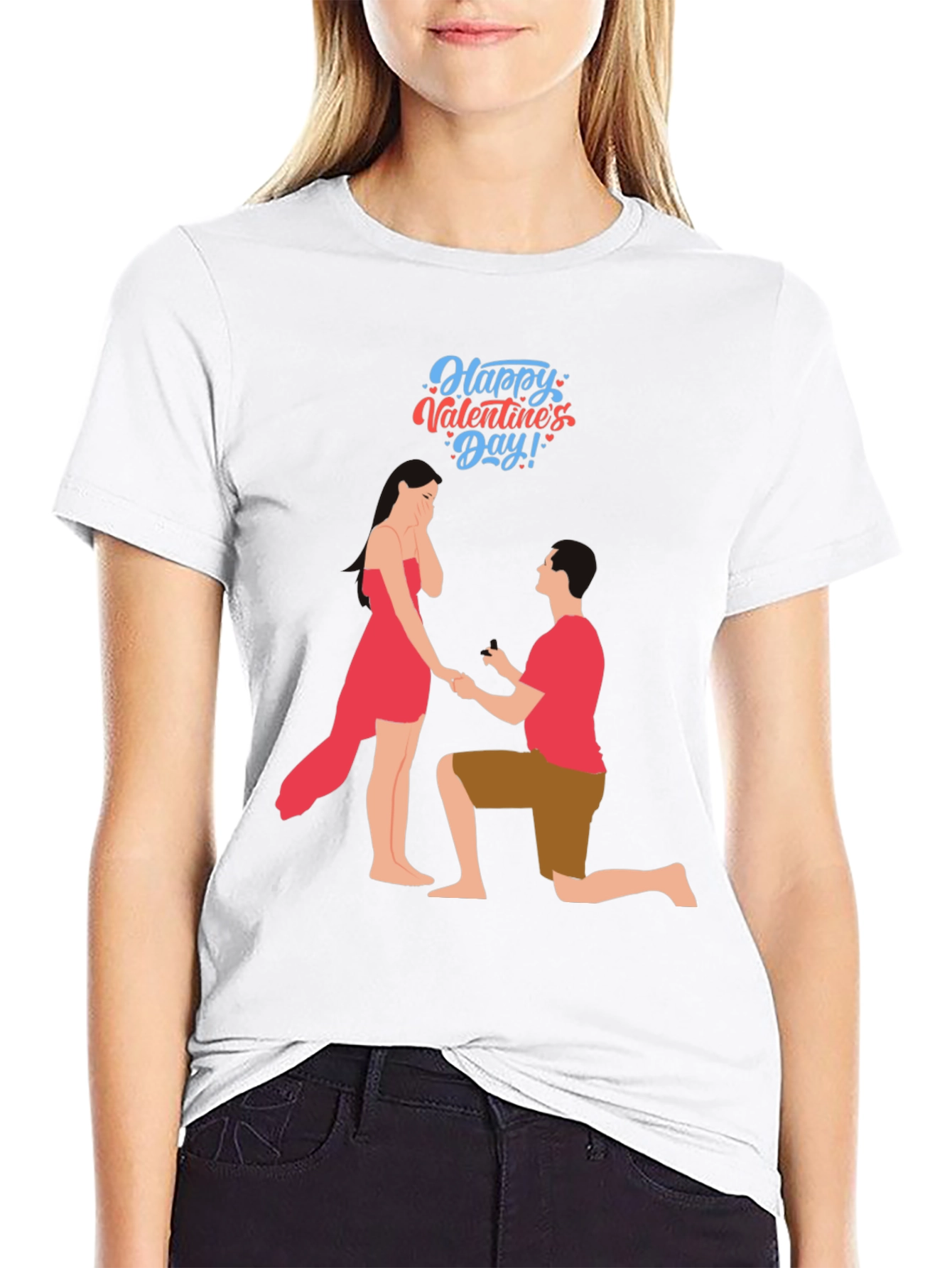 Valentines Proposal Graphic Tee