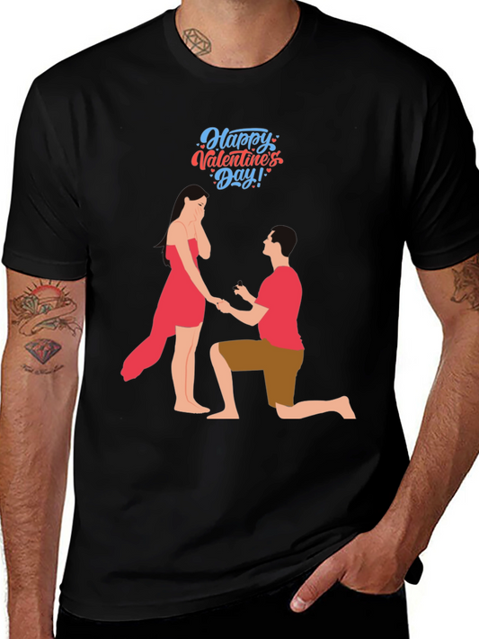 Valentines Proposal Graphic Tee