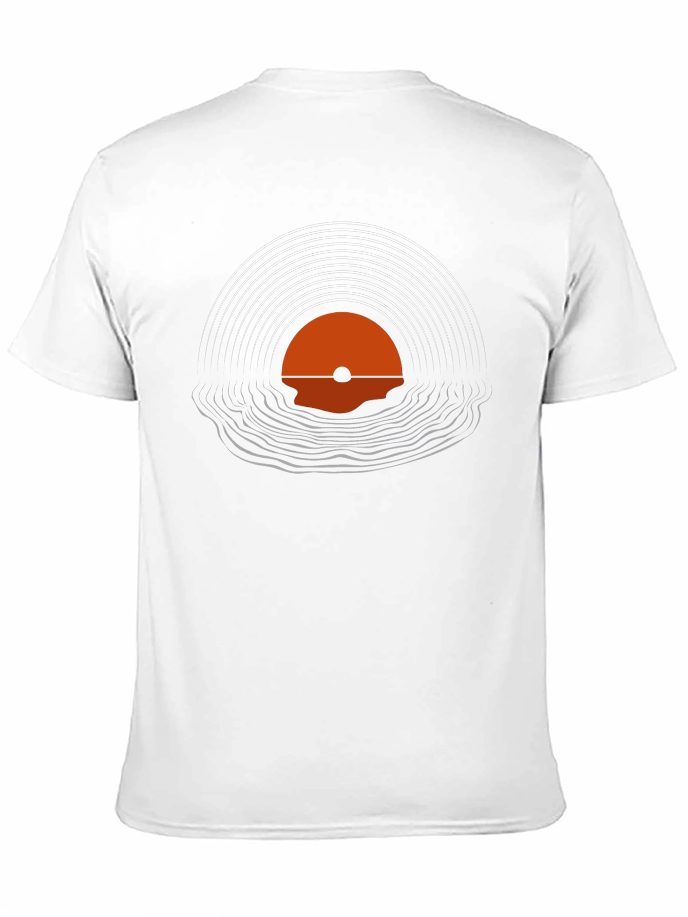 Retro Sunset Vinyl Record Graphic Tee