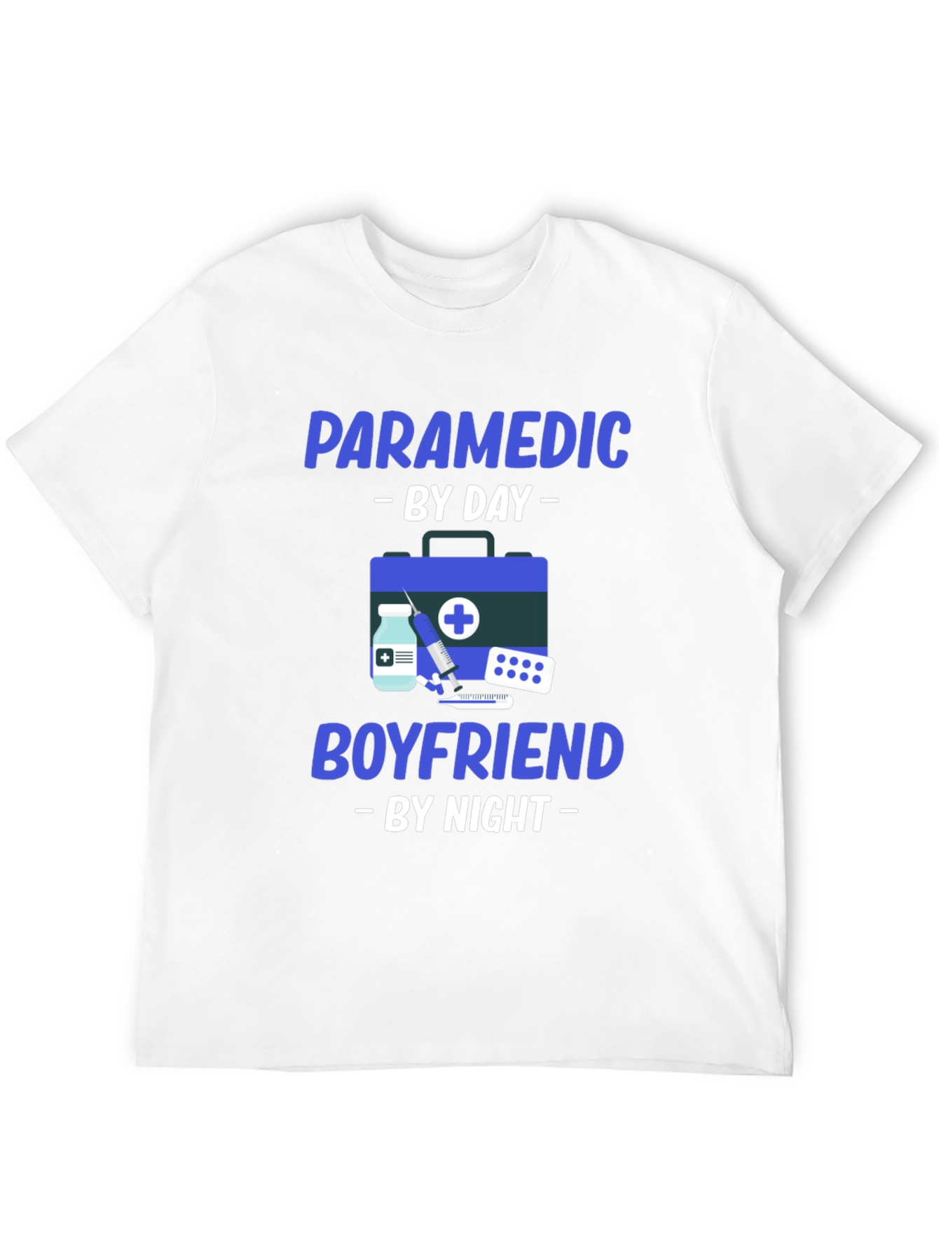 Paramedic By Day Boyfriend By Night Graphic Tee