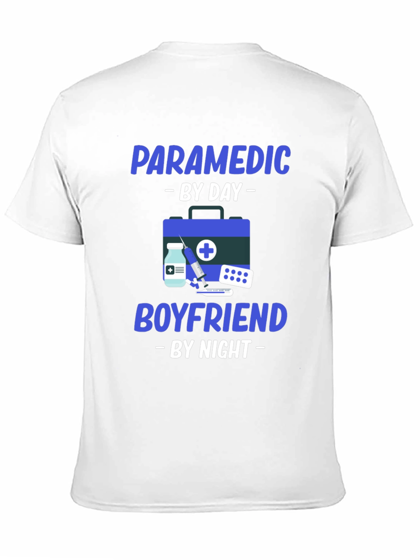 Paramedic By Day Boyfriend By Night Graphic Tee