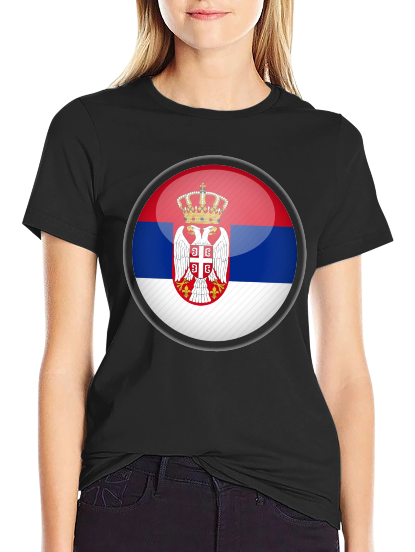 Serbian Flag T-Shirt - Patriot Pride