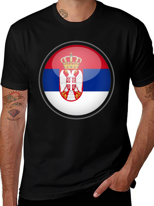 Serbian Flag T-Shirt - Patriot Pride