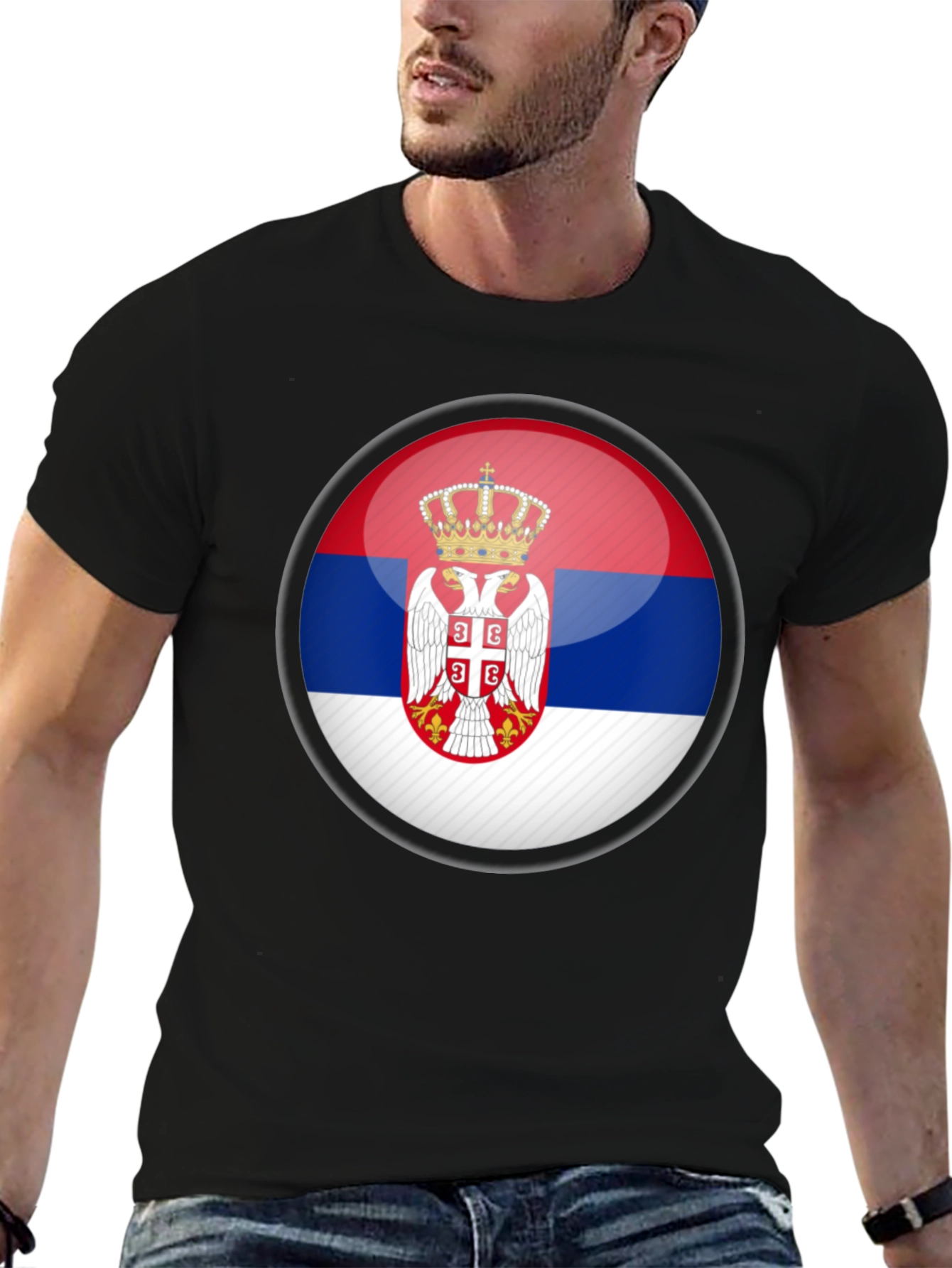 Serbian Flag T-Shirt - Patriot Pride