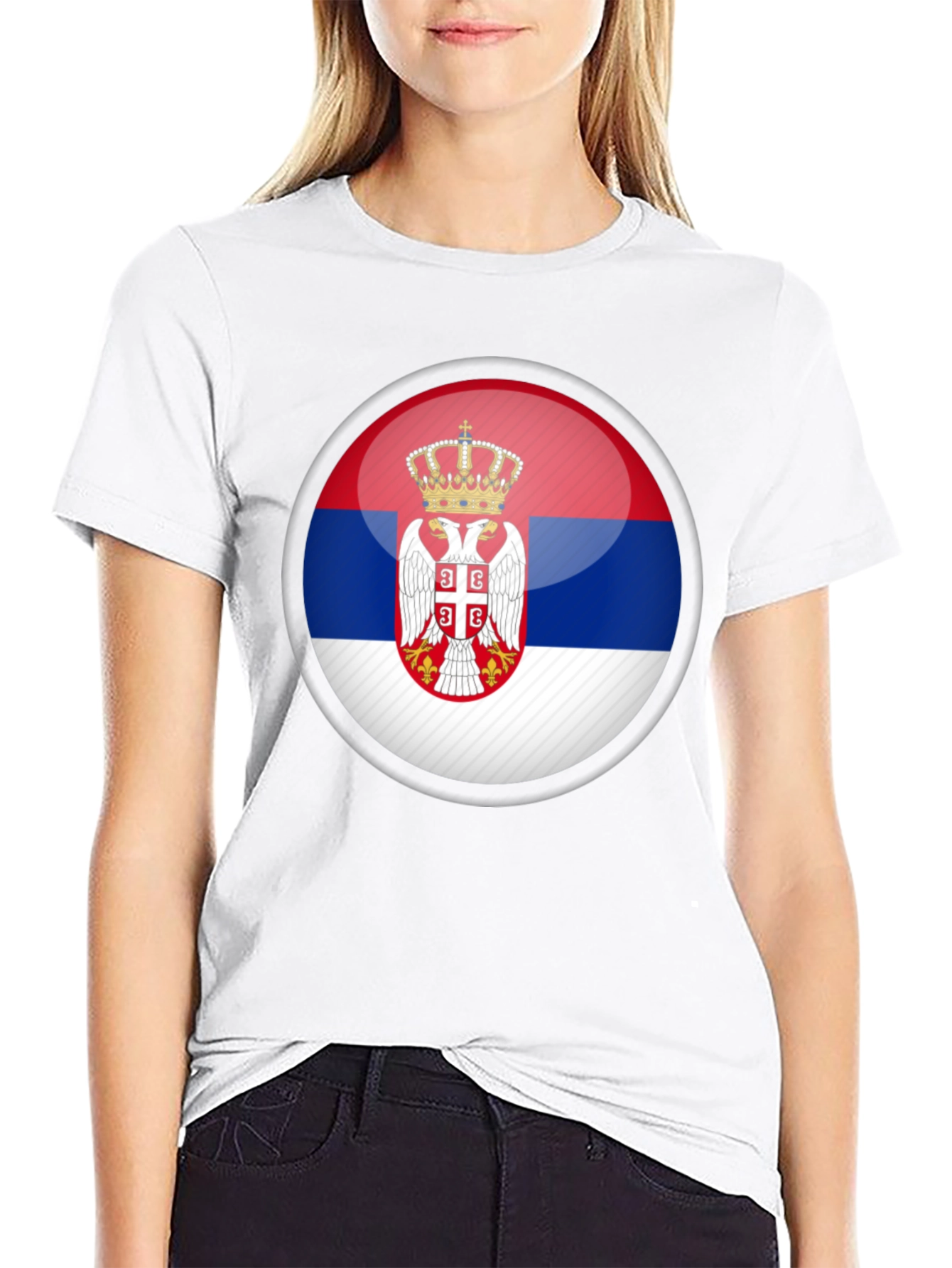 Serbian Flag T-Shirt - Patriot Pride