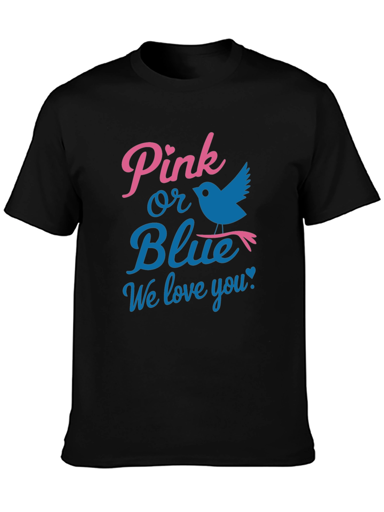 Pink or Blue Gender Reveal T-Shirt