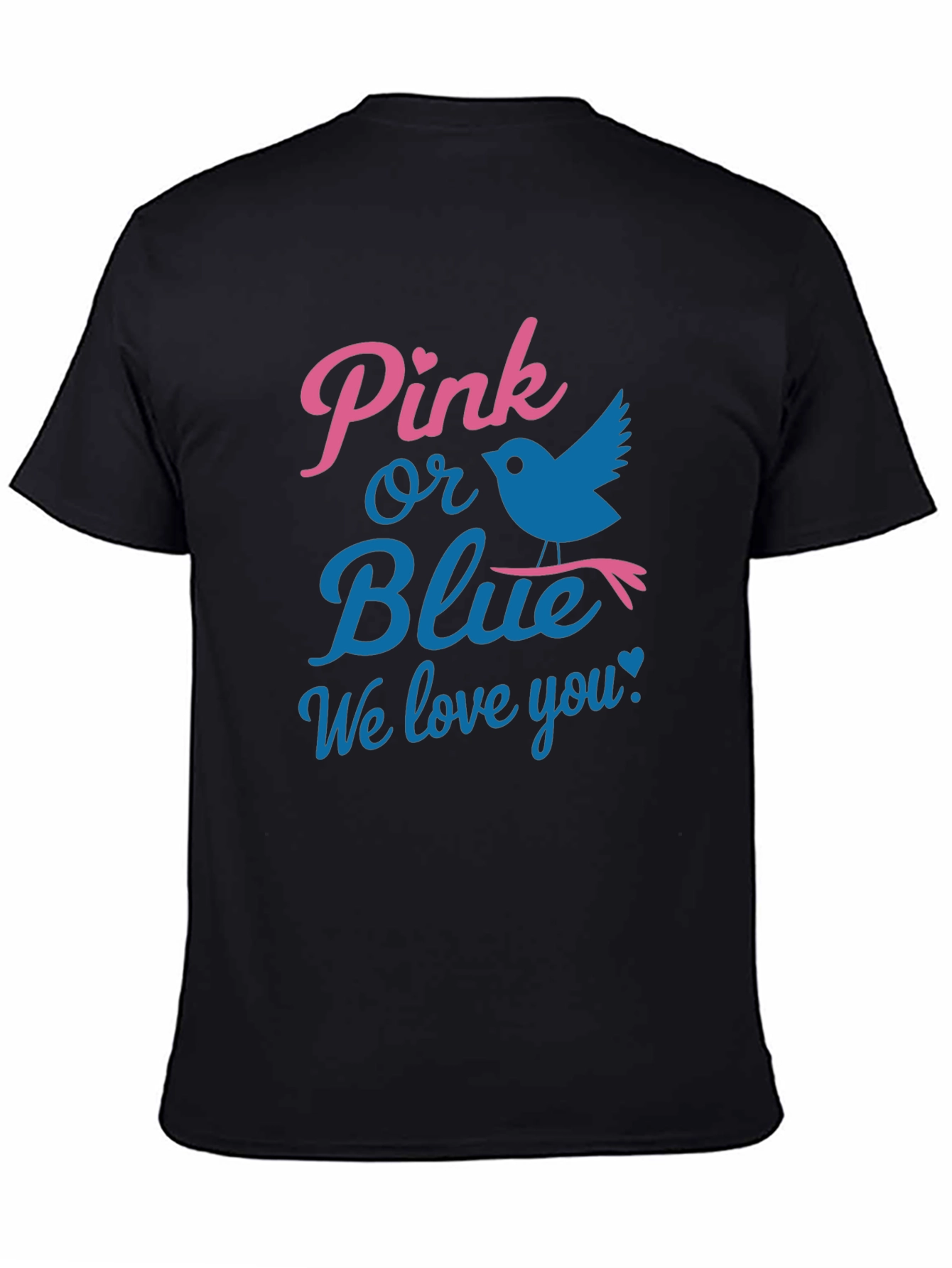 Pink or Blue Gender Reveal T-Shirt
