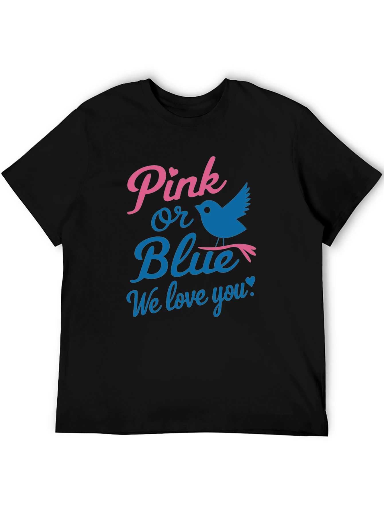 Pink or Blue Gender Reveal T-Shirt