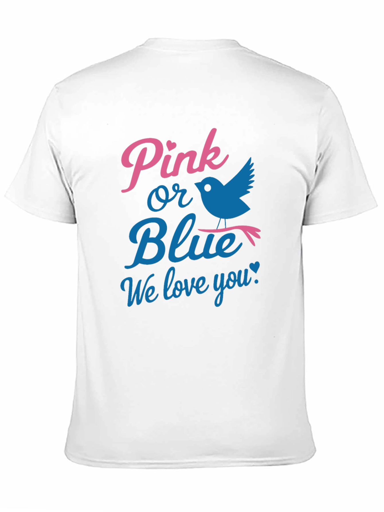 Pink or Blue Gender Reveal T-Shirt