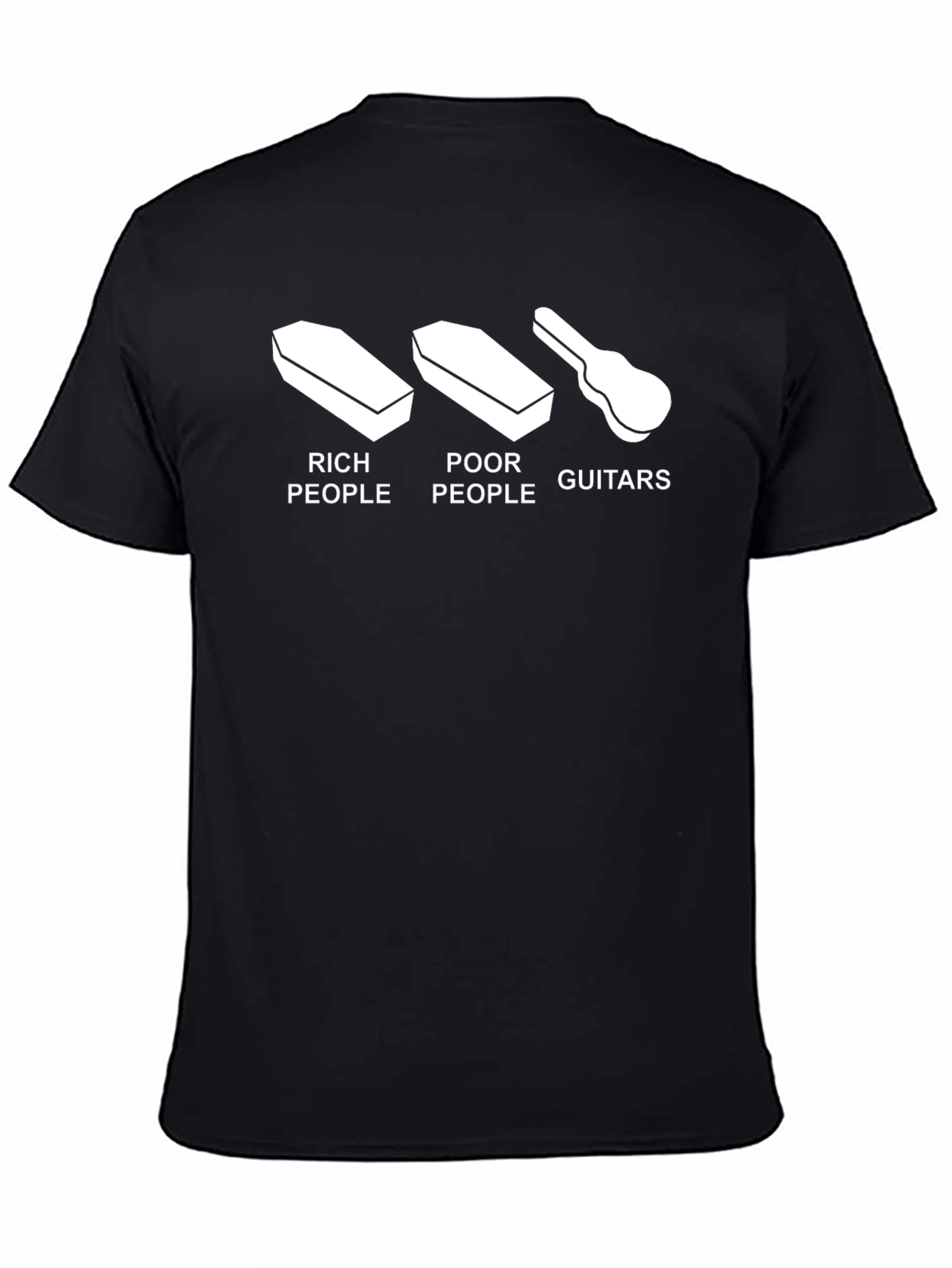 Rich Poor Guitars Graphic T-Shirt