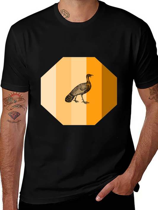 Turkey Graphic Tee - Thanksgiving Holiday T-Shirt