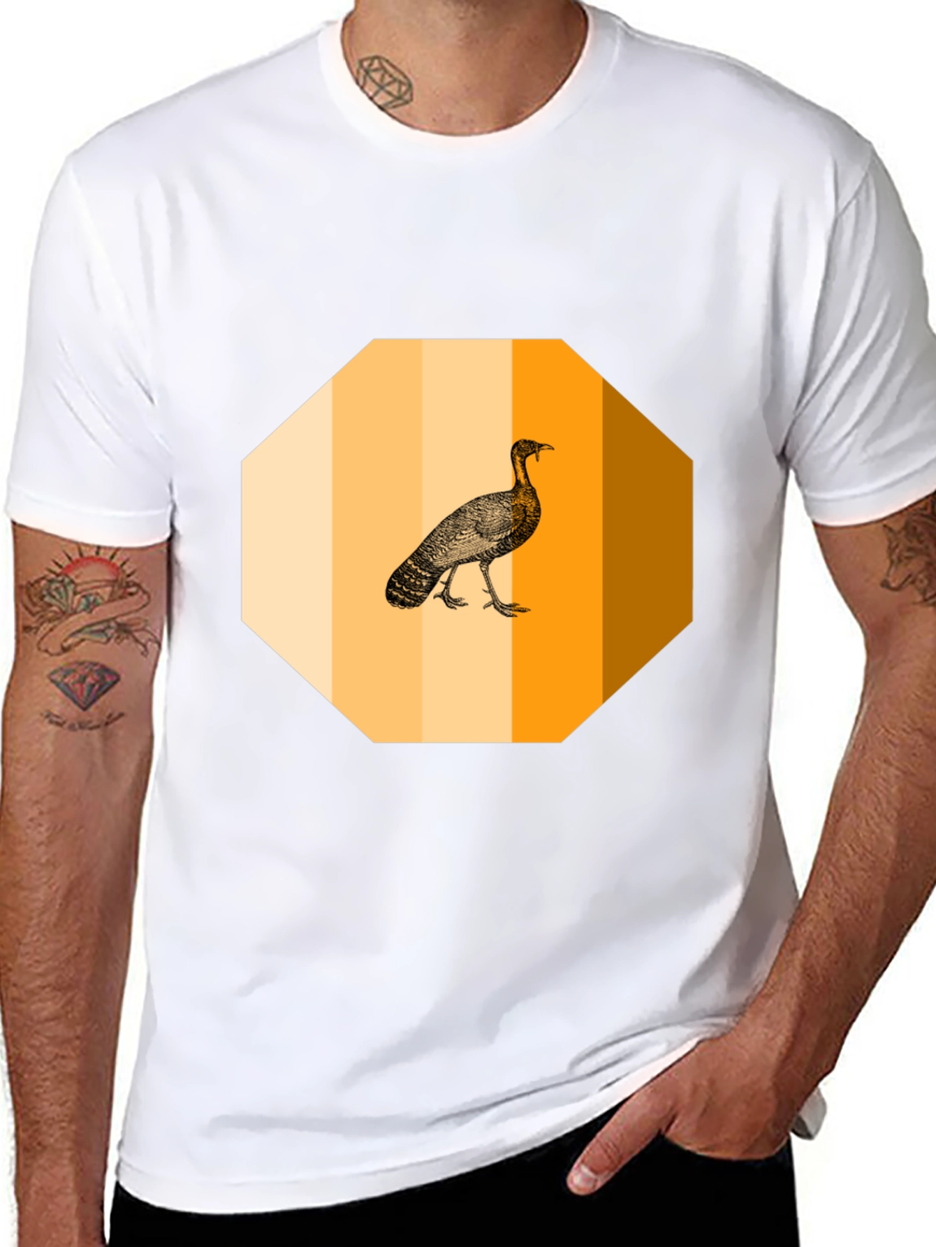 Turkey Graphic Tee - Thanksgiving Holiday T-Shirt