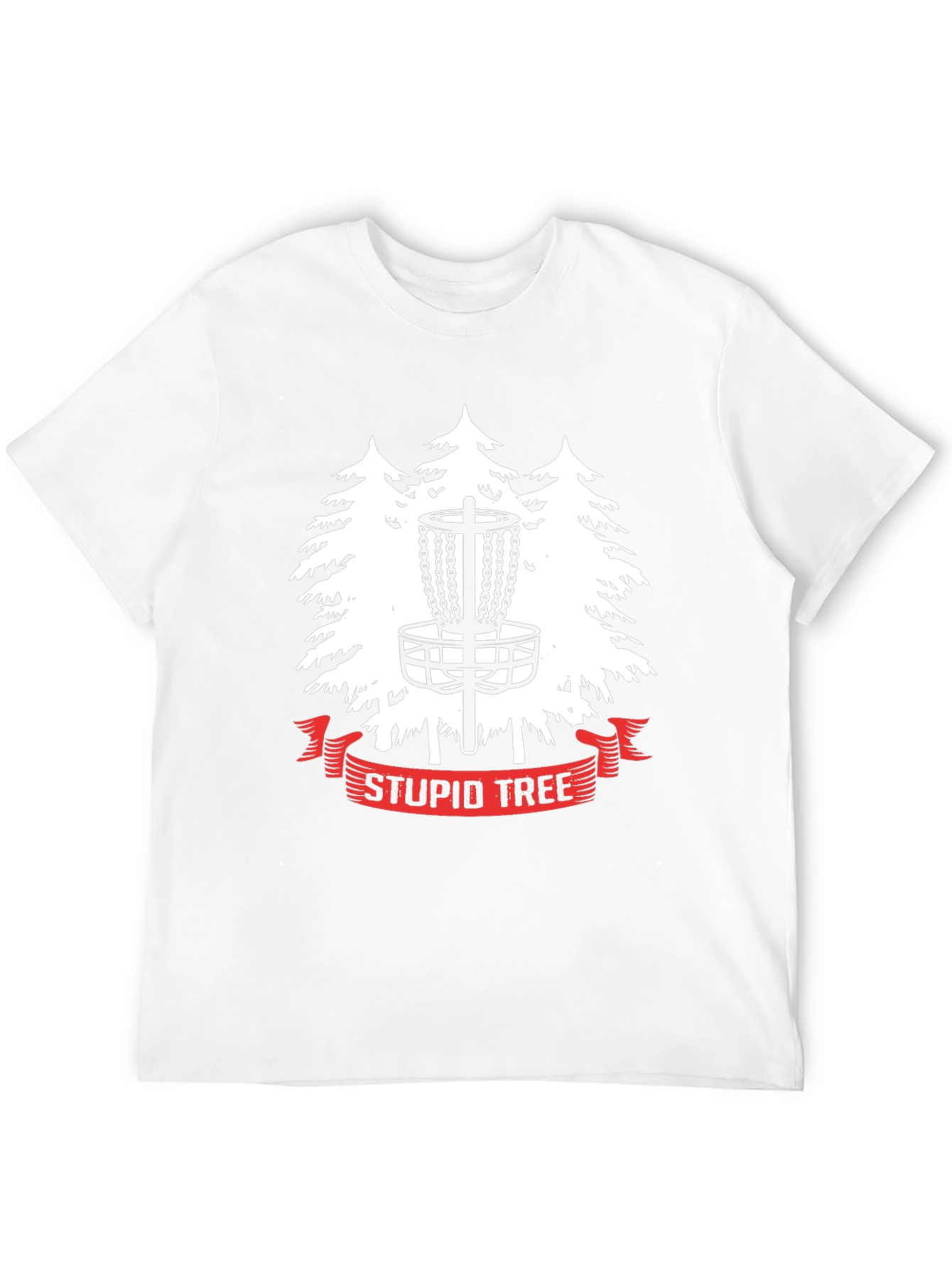 Stupid Tree Disc Golf Graphic T-Shirt