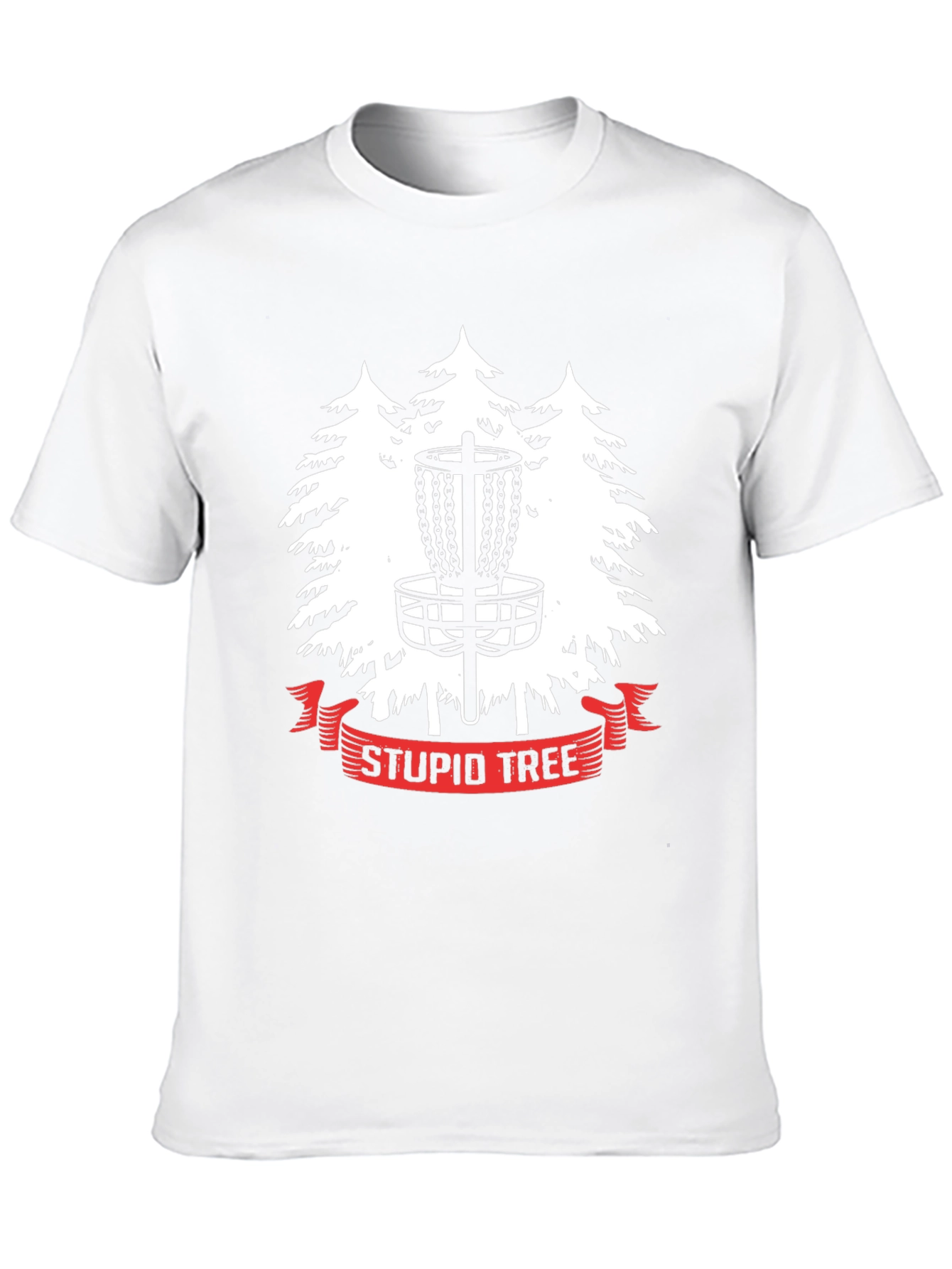 Stupid Tree Disc Golf Graphic T-Shirt