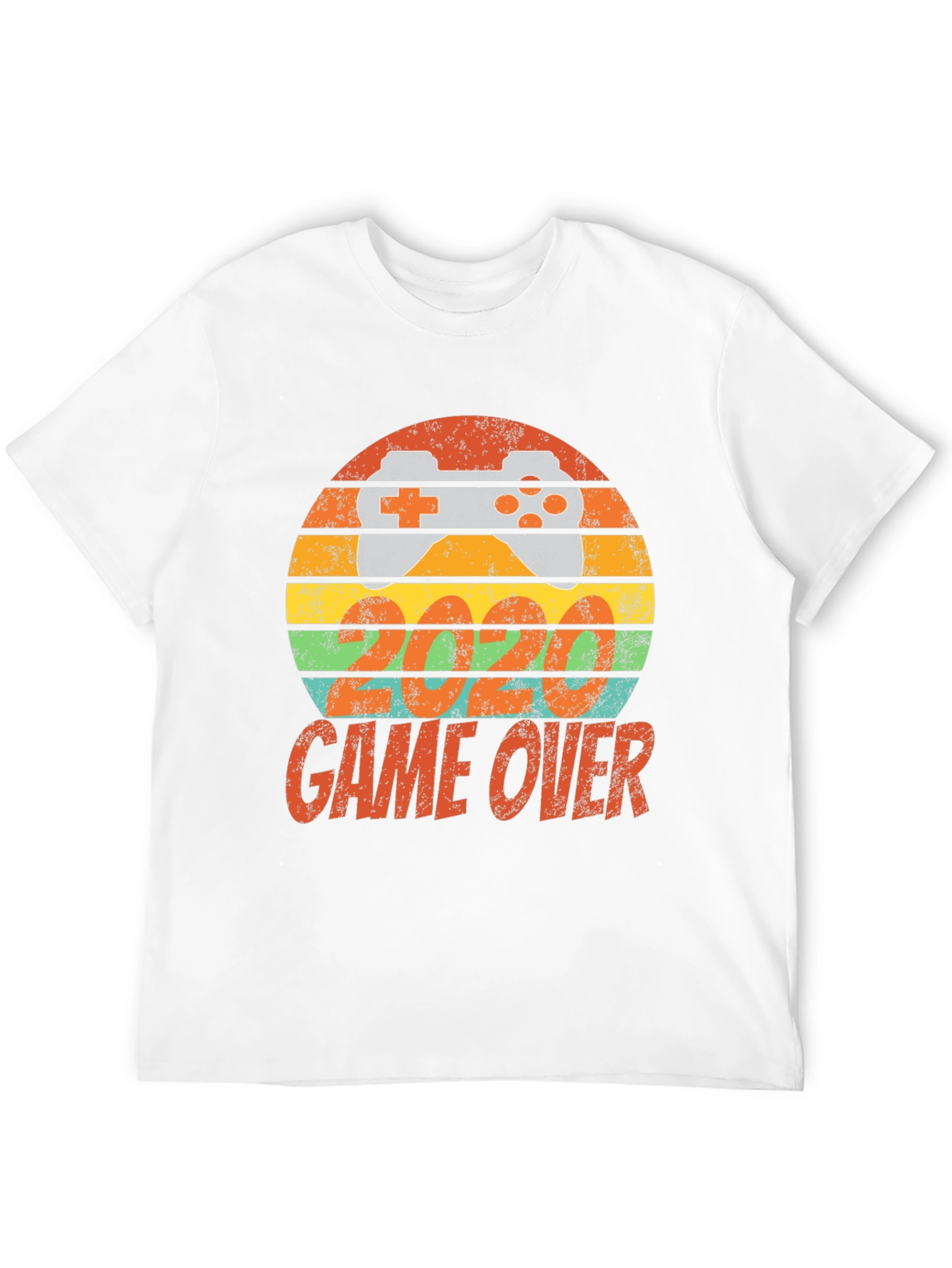 Retro Gamer Tee - Game Over Design
